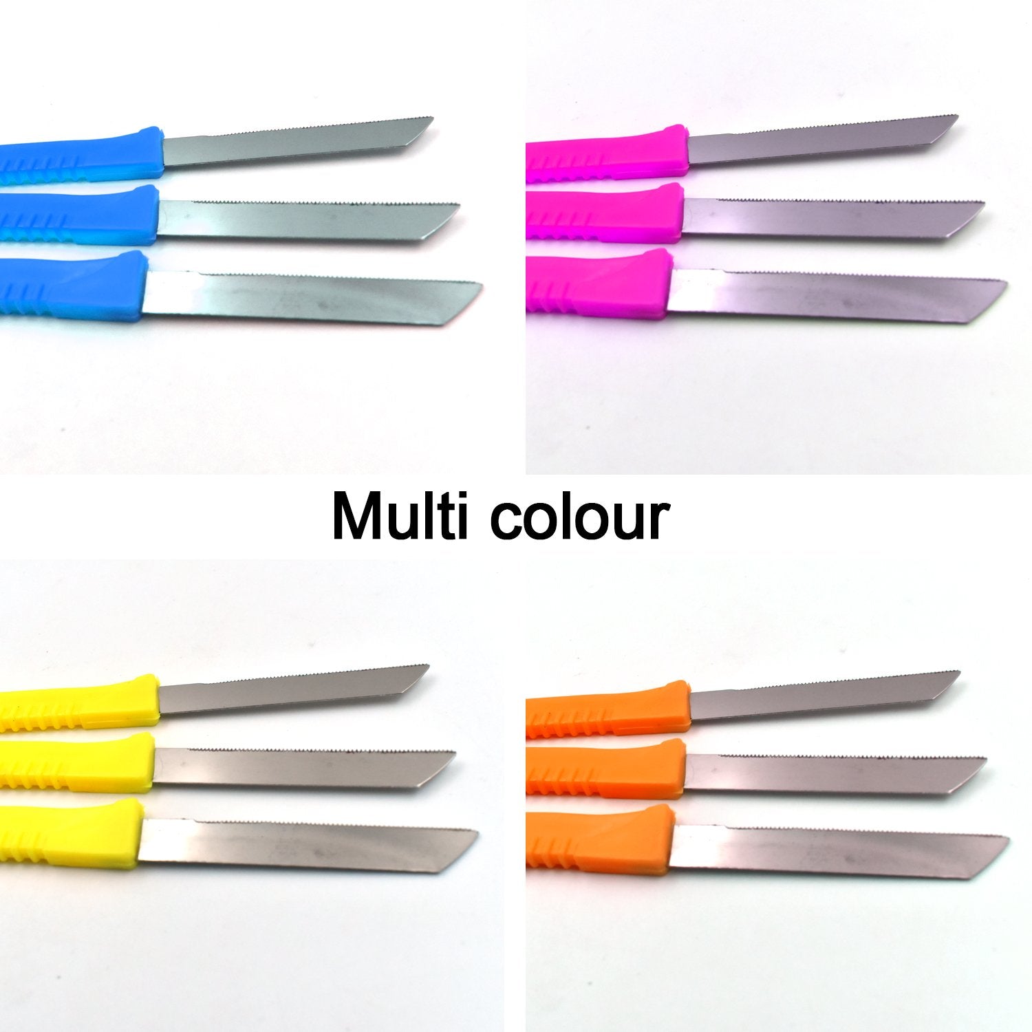 2597 Vegetable Knife For Easily Cutting Vegetable or Fruits (Pack Of 12Pcs) freeshipping - DeoDap