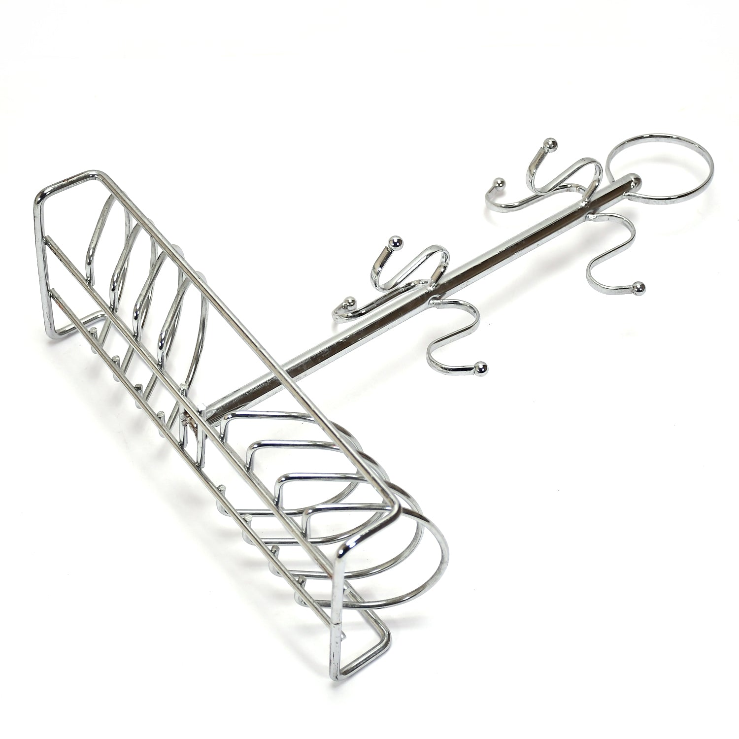 5171 Cup & Dish Steel Rack 40cm For Dining Table & Kitchen Use DeoDap