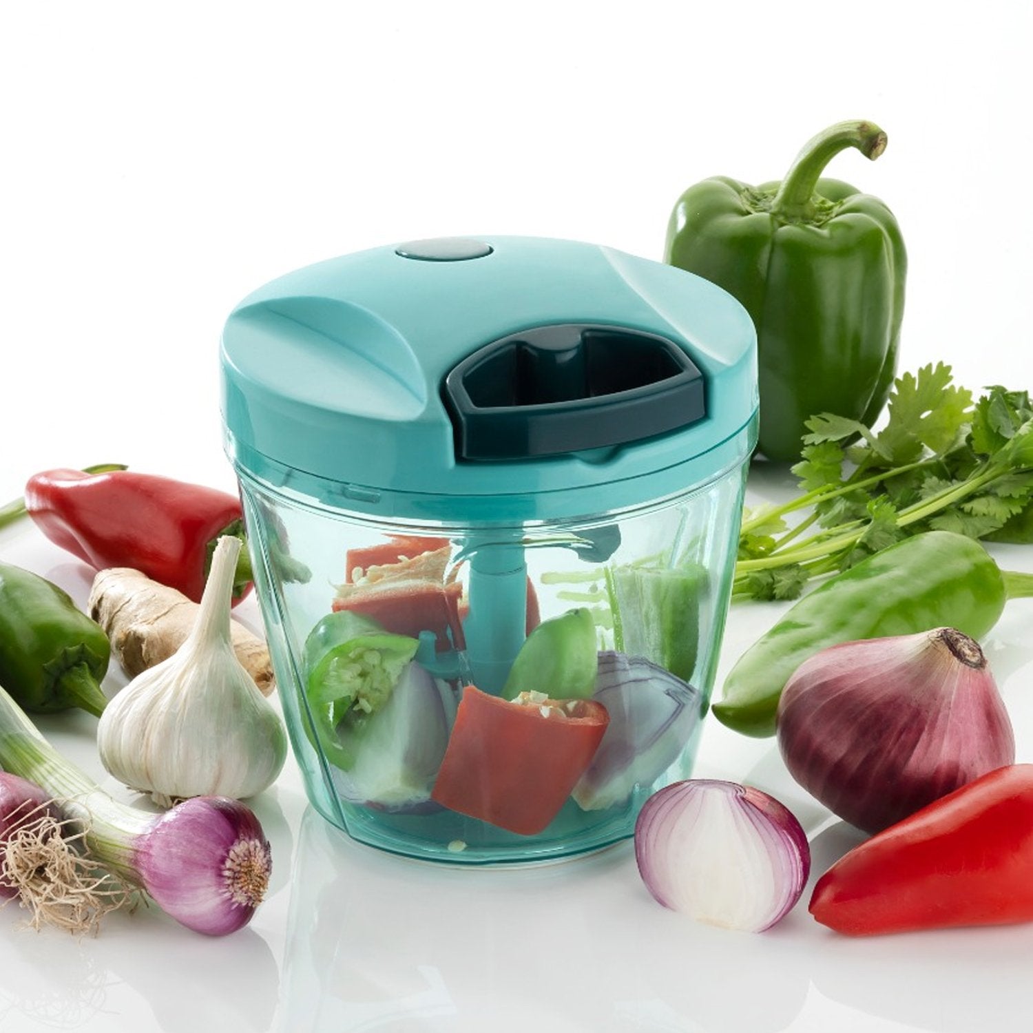 2180B Compact & Powerful Hand Held Vegetable Chopper (950 ml)