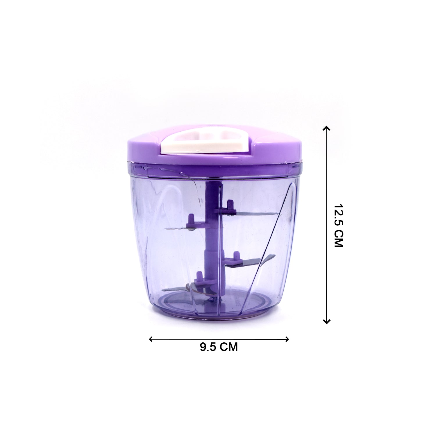 2197B MANUAL FOOD CHOPPER, COMPACT & POWERFUL HAND HELD VEGETABLE CHOPPER(900ML) DeoDap