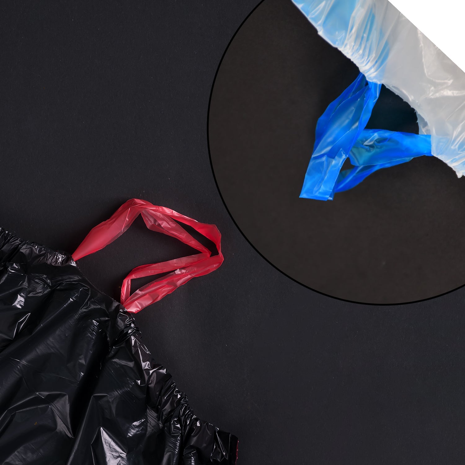 9233 1Roll Garbage Bags/Dustbin Bags/Trash Bags 20pcs DeoDap