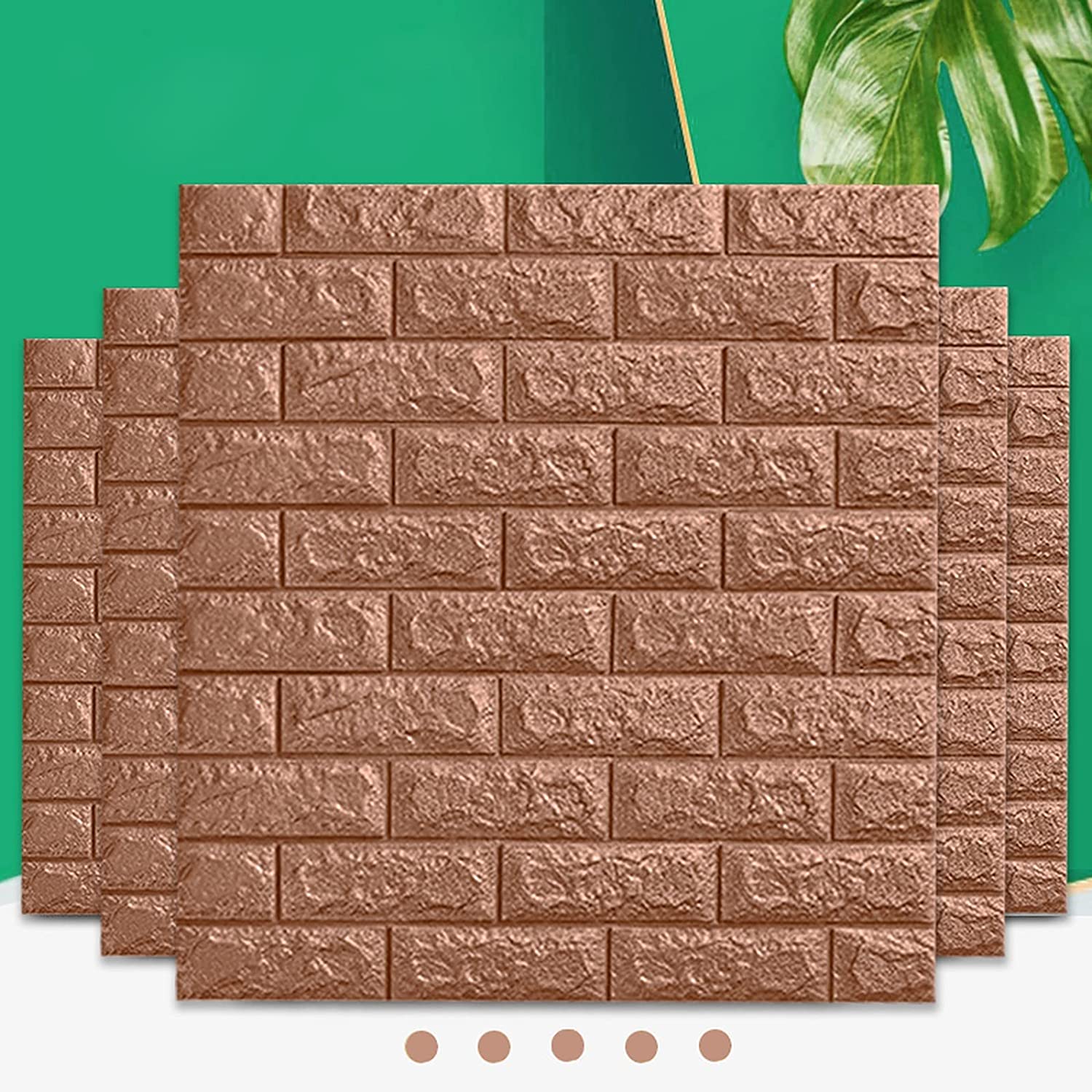7459 Brown 3D W Decor used for wall decoration and maintaining purposes in all kinds of places like household and official etc. freeshipping DeoDap