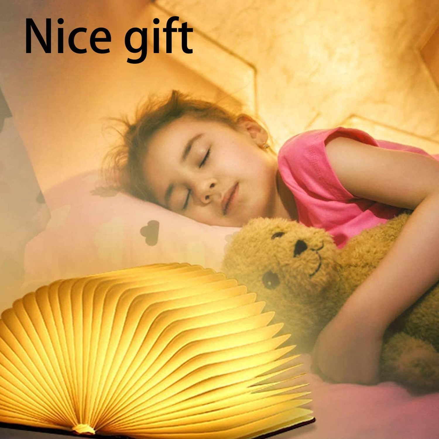 6643 Piglet Shape Book Lamp Animal Led Book Lamp Christmas Gift Light RGB Colors Custom Gift Book Lamp DeoDap