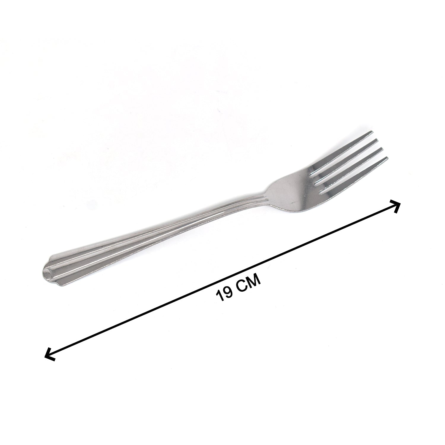 2776 Big Dinner Fork for home and kitchen. (set of 8Pc) DeoDap