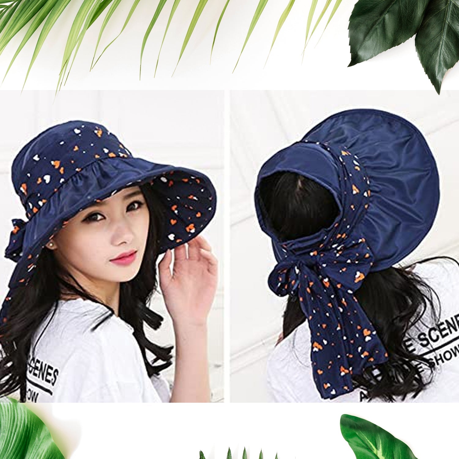 6401 Sun Protection Girls Hat Premium Quality UV Protection Baseball Cap for Beach Golf Gardening Fishing Hat (1pc) DeoDap