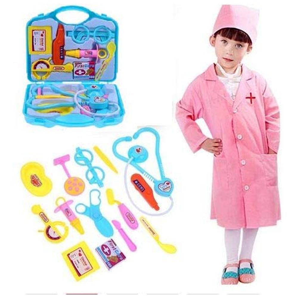 1903 Kids Doctor Set Toy Game Kit for Boys and Girls Collection (Multicolour) - SkyShopy