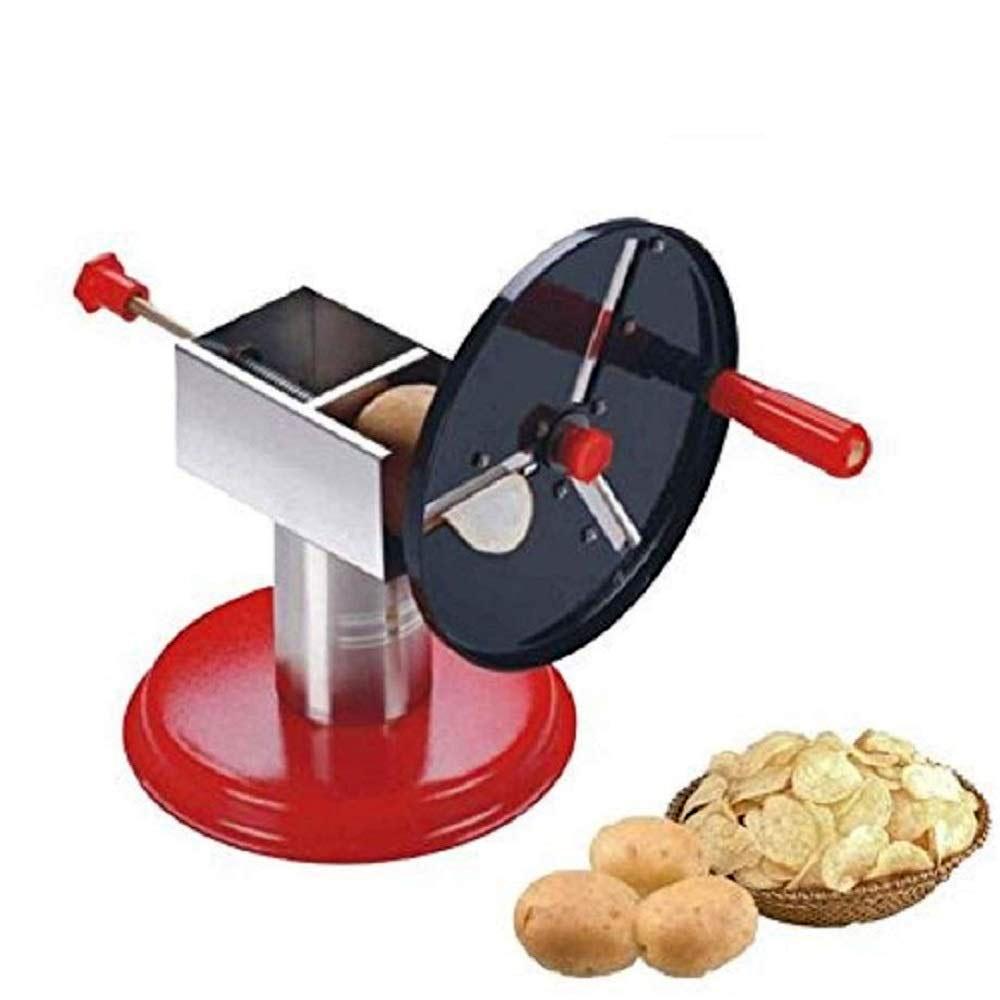 2330 Stainless Steel Salad Vegetable Potato Chips Cutter Chopper - SkyShopy