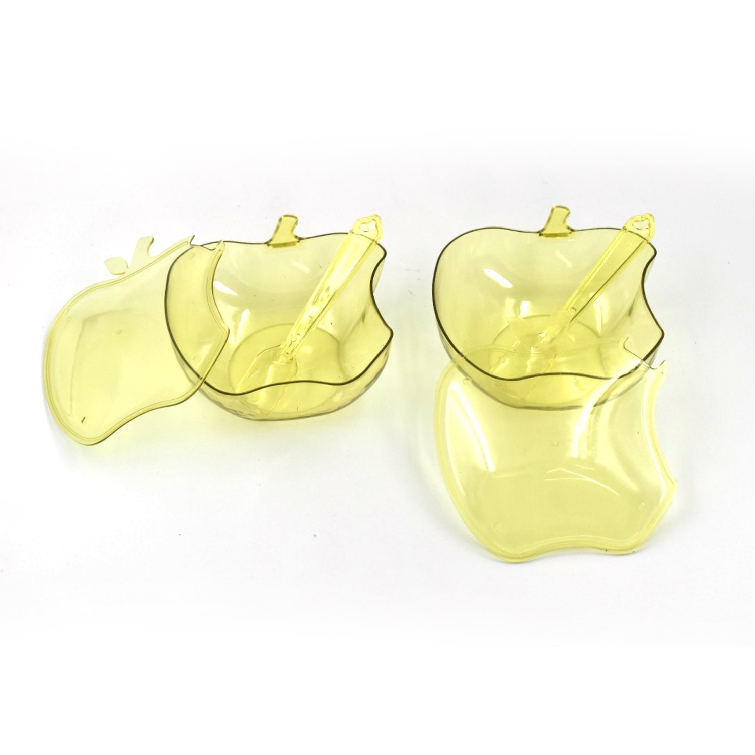 2752 Apple Shape Tray Bowl Used For Serving Snacks And Various Food Stuffs. freeshipping - DeoDap