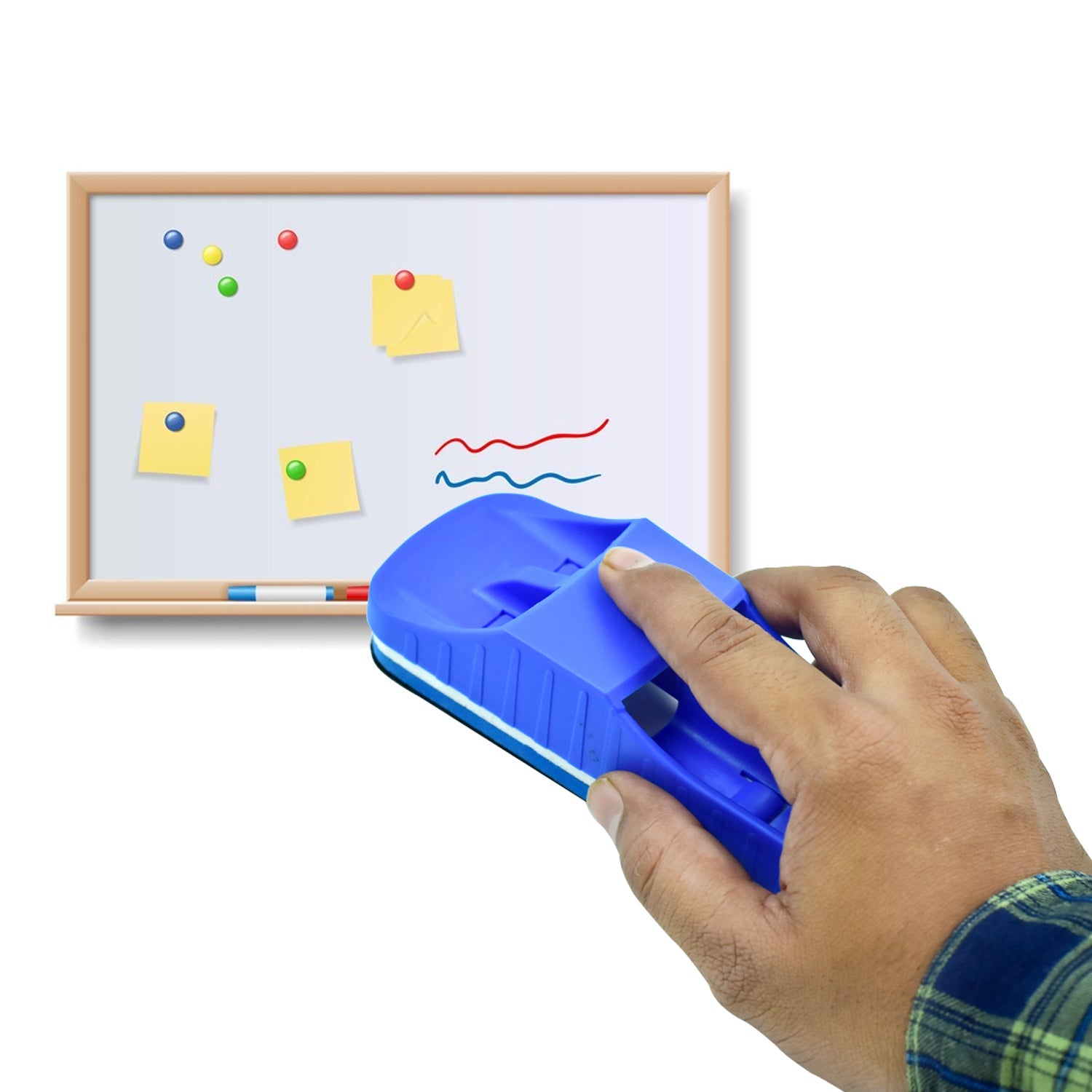 4839 Duster Ruler And Marker Used While Studying By Teachers And Students In Schools And Colleges Etc. freeshipping - DeoDap