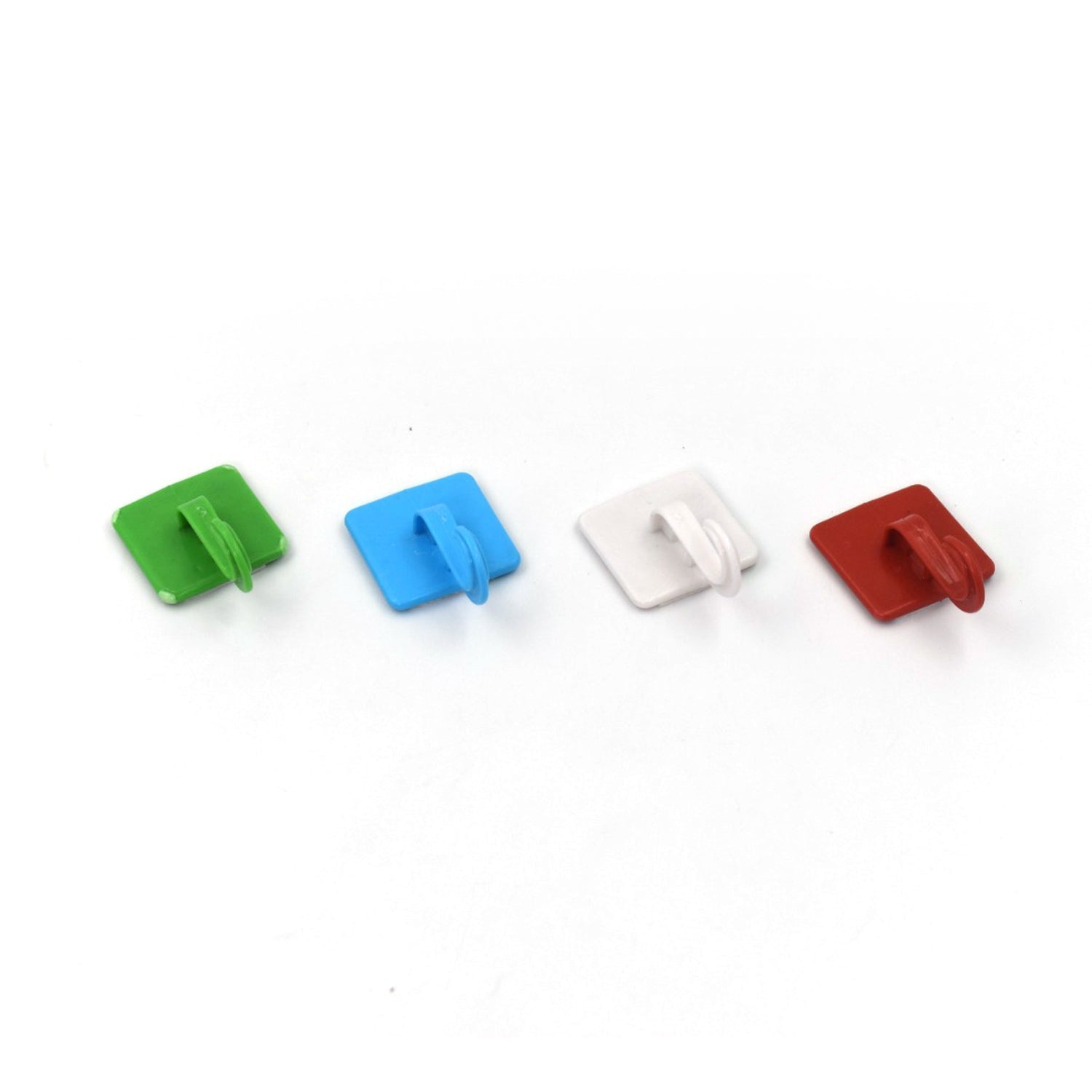 4836 Heavy Duty Self Adhesive Sticky Wall Hooks (Pack Of 12) freeshipping - DeoDap