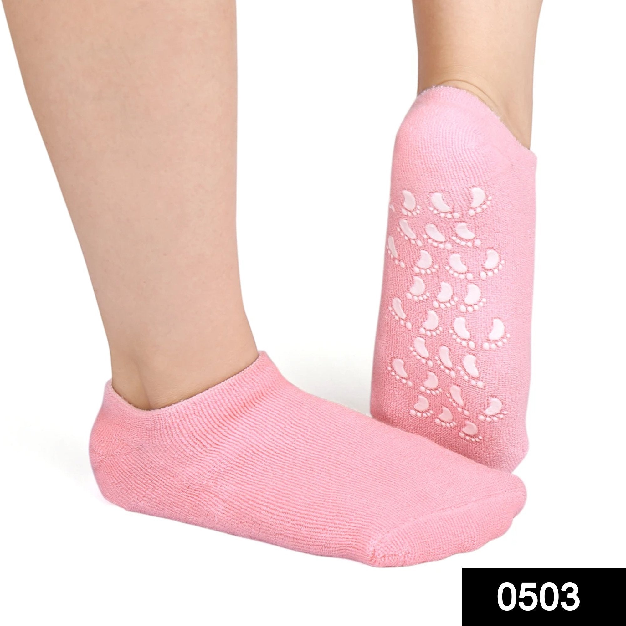 0503 Silicone Moisturizing Feet Socks Gel (1 pair) - SkyShopy