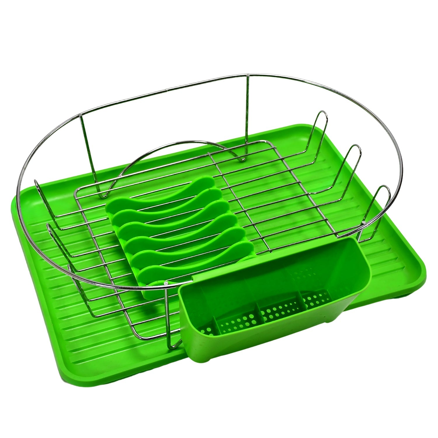 5156 Dish Drainer Rack For Kitchen Use  ( 1 pc ) DeoDap