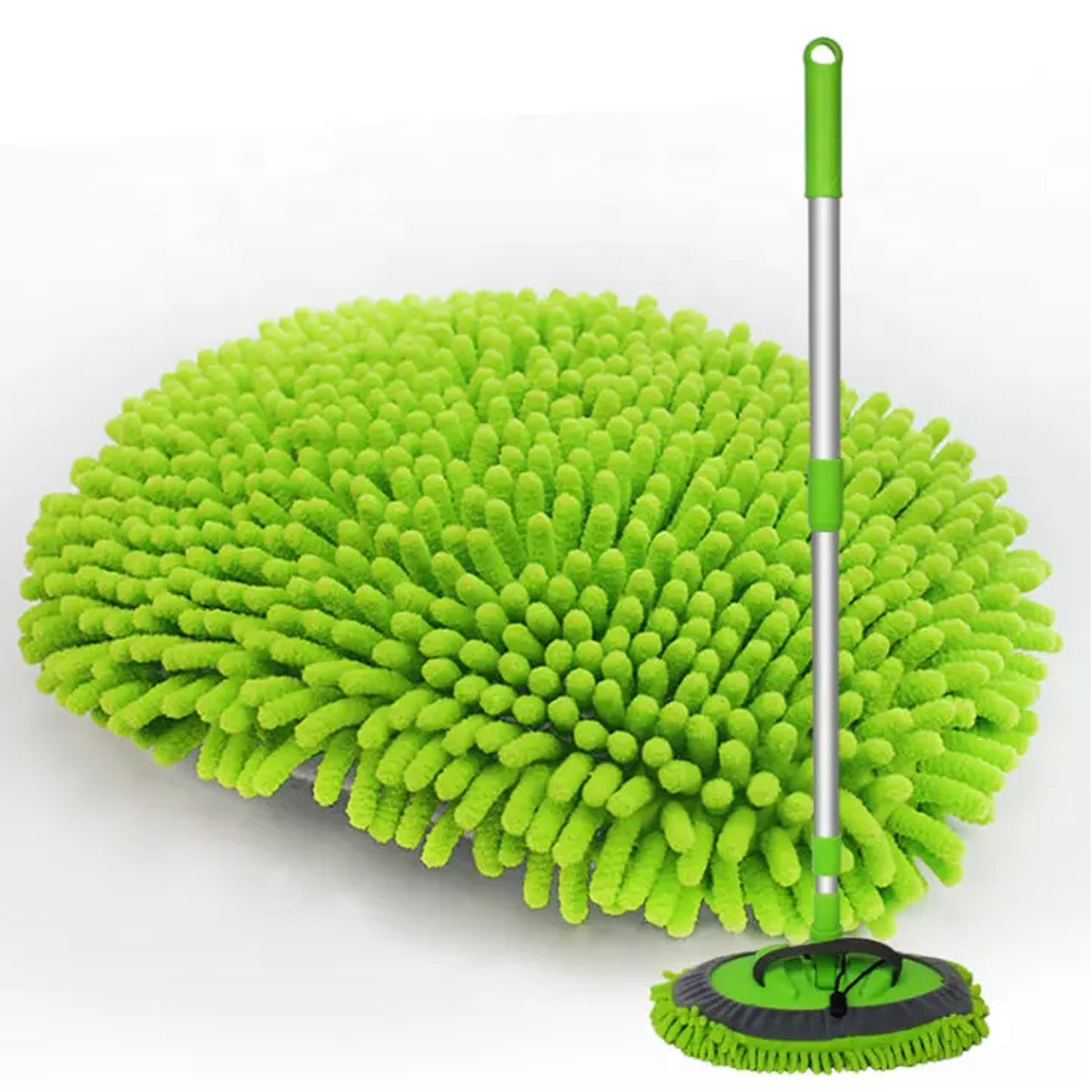7848 MICROFIBER FLEXIBLE MOP CLEANING ACCESSORIES | MICROFIBER MOP | BRUSH | DRY/WET HOME, KITCHEN, OFFICE CLEANING BRUSH EXTENDABLE HANDLE DeoDap