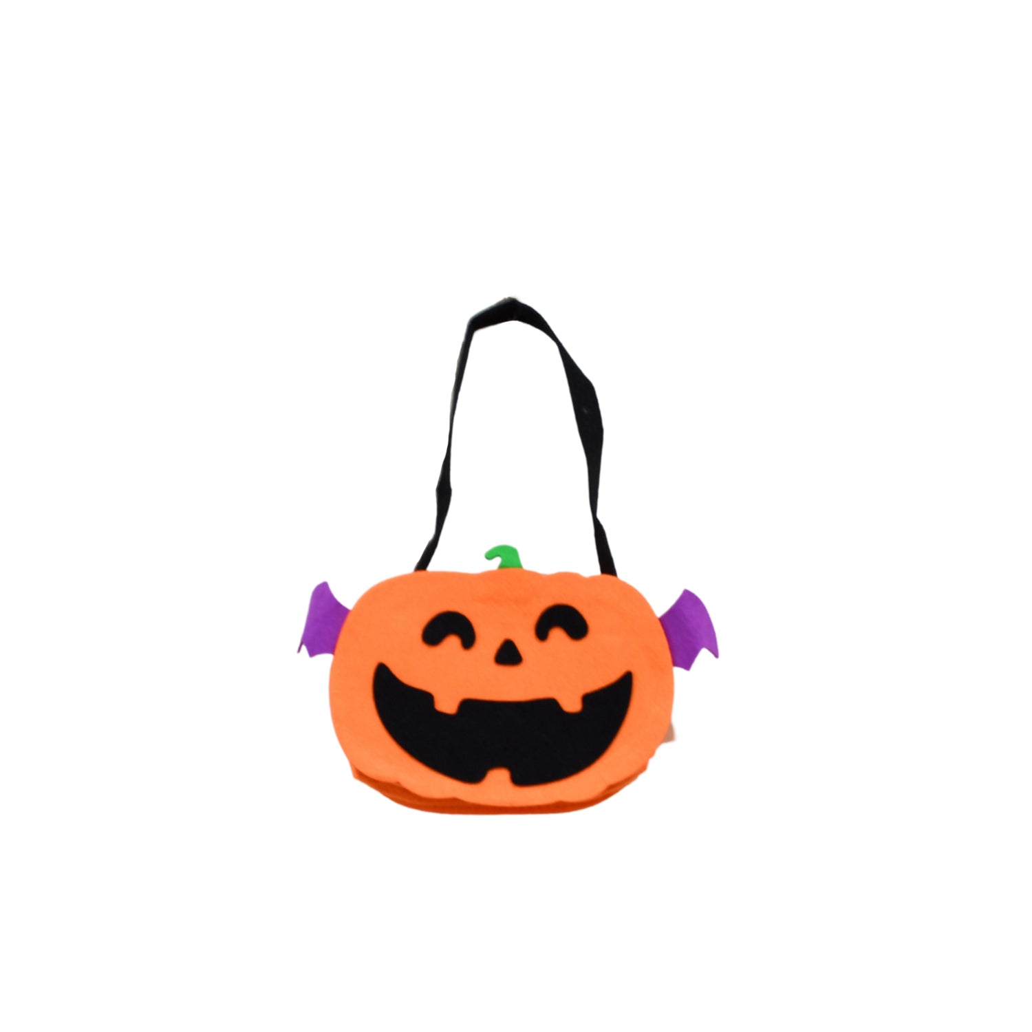 6929 Halloween Pumpkin Bags Non- Woven Candy Bags Trick or Treat Bags Portable Tote Bag Cartoon Goodie Handbag for Halloween Party Favors, Kids Gift Bag