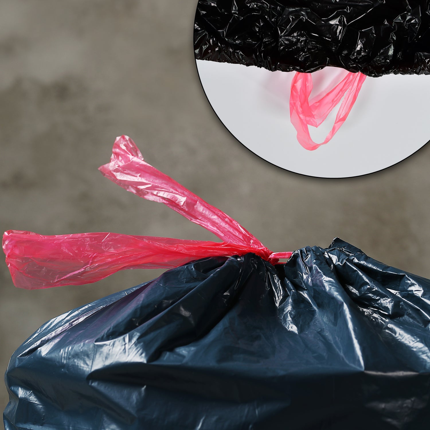 9237 1Roll Garbage Bags/Dustbin Bags/Trash Bags 50x55Cm DeoDap