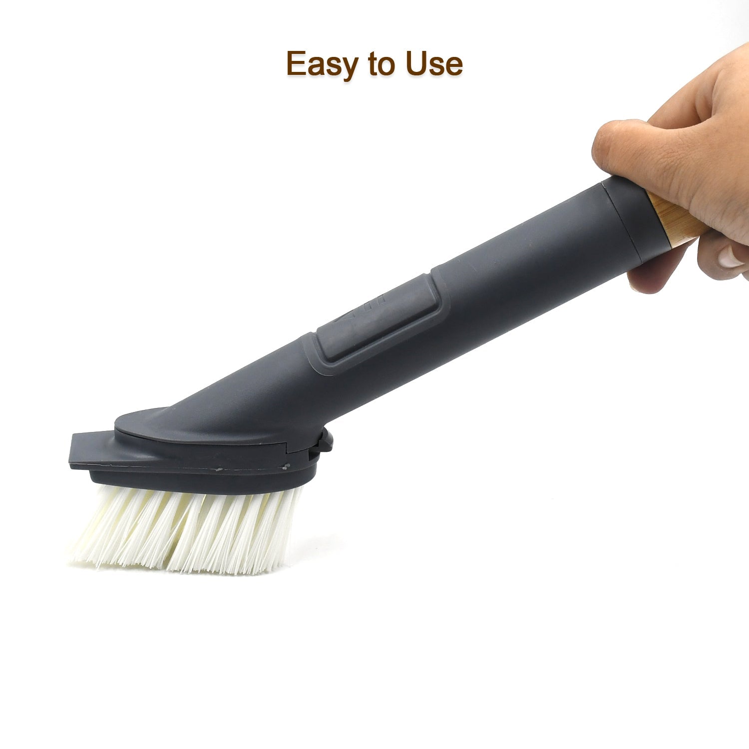 5939 Cleaning Brushes Set, Scrub Brush Bathroom Brush, Long Handle Liquid Dispenser Pot Washing Brush