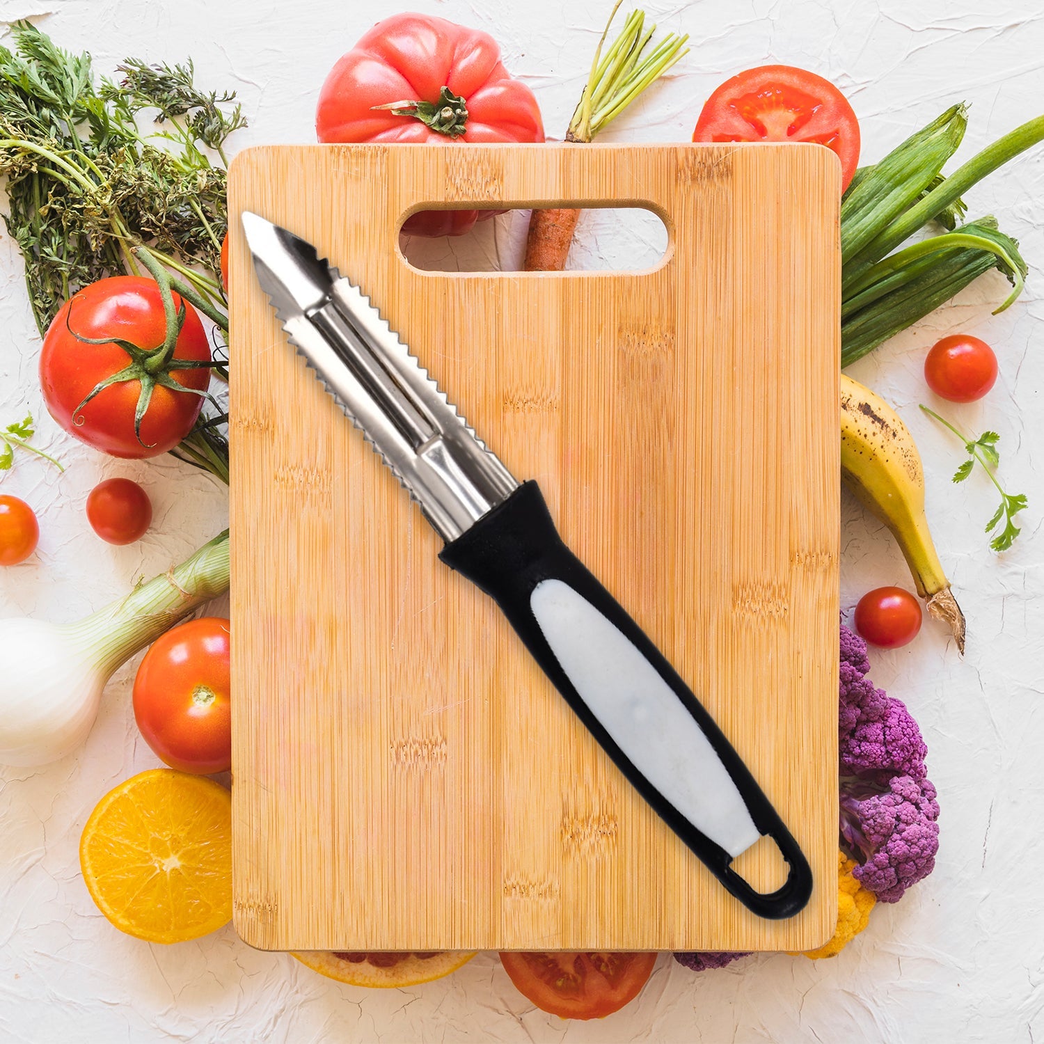 2419 Stainless Steel Vegetable Peeler Steel DeoDap