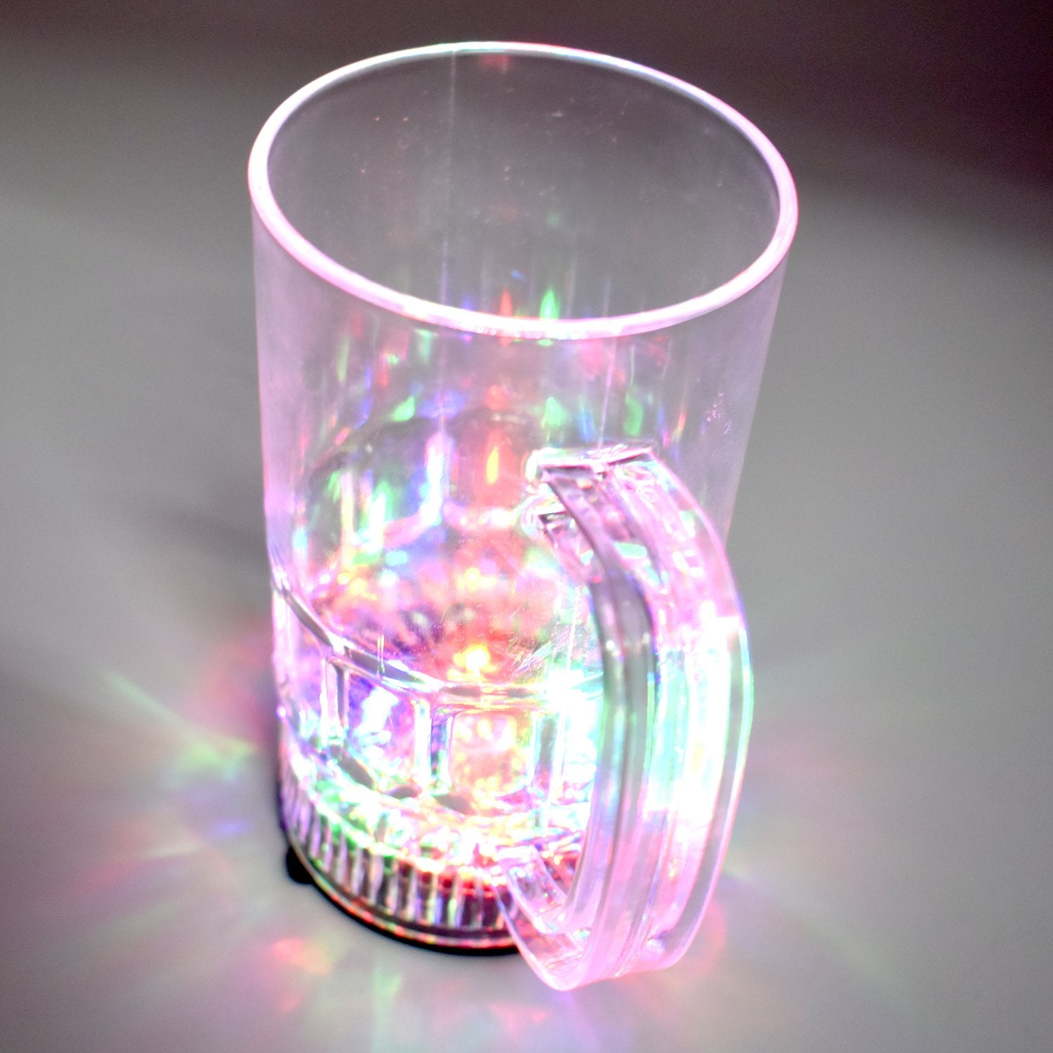 0620 Plastic Rainbow Magic Color Cup with LED Light