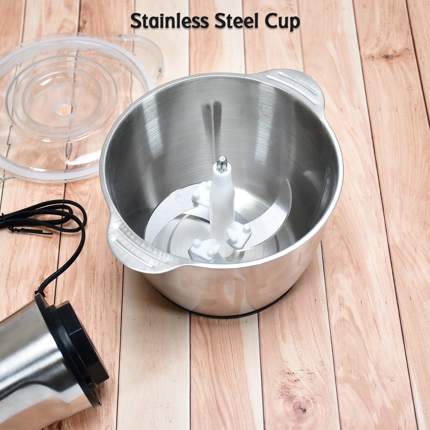 2363 Stainless Steel Electric Meat Grinders with Bowl Heavy for