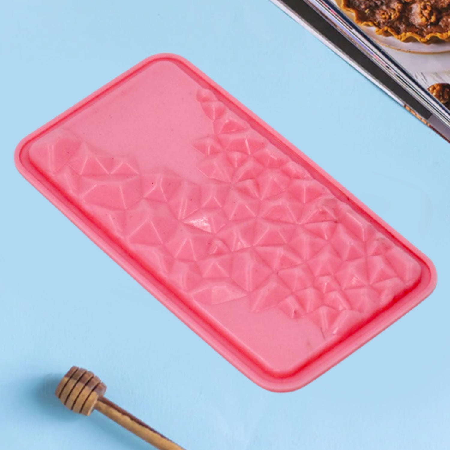 4887 Diamond Flexible Silicone Mold Candy Chocolate Cake Jelly Mould DeoDap