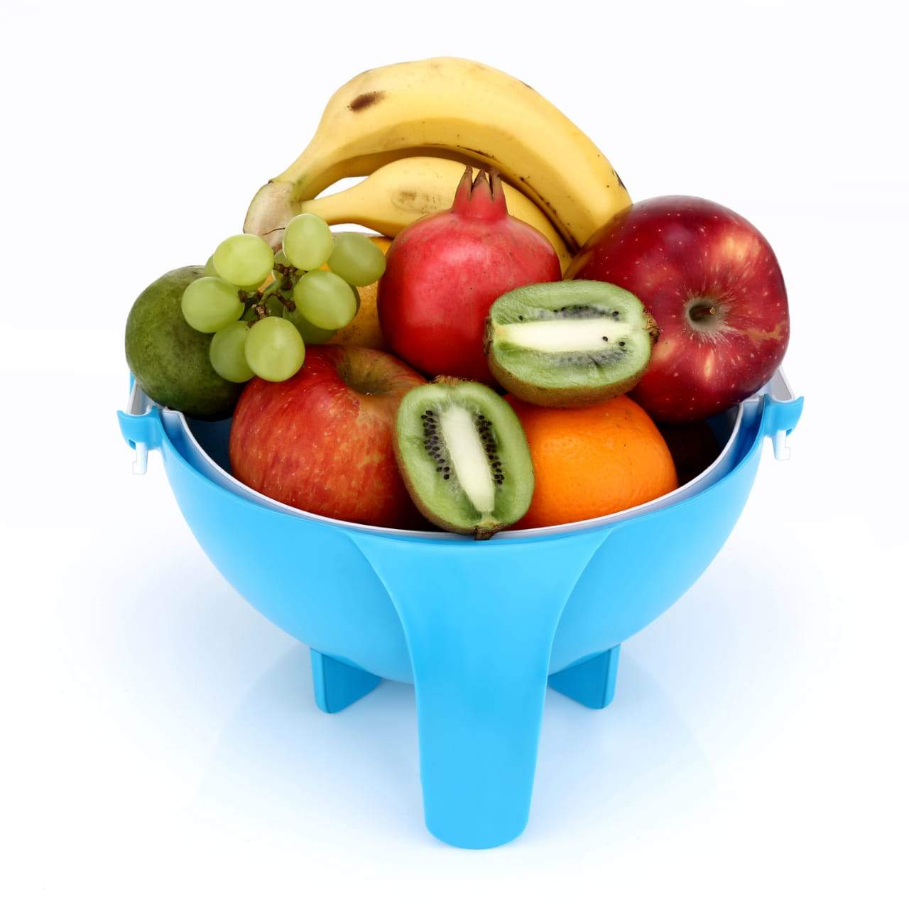 2214 Multifunctional Vegetable Fruits Cutter Shredder with Rotating Drain Basket - SkyShopy