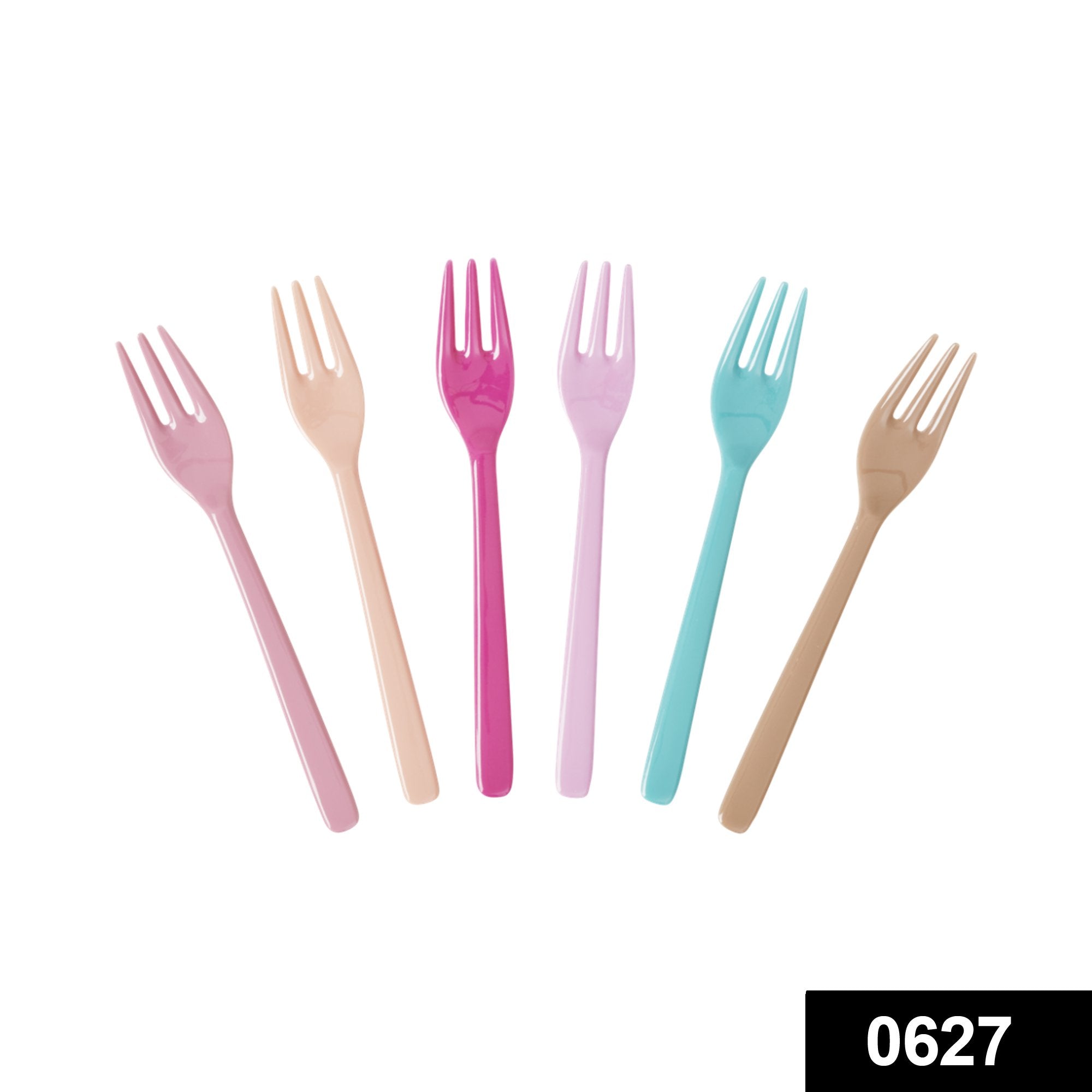 0627 Kids Forks Set (Random Color, 10 pcs) - SkyShopy