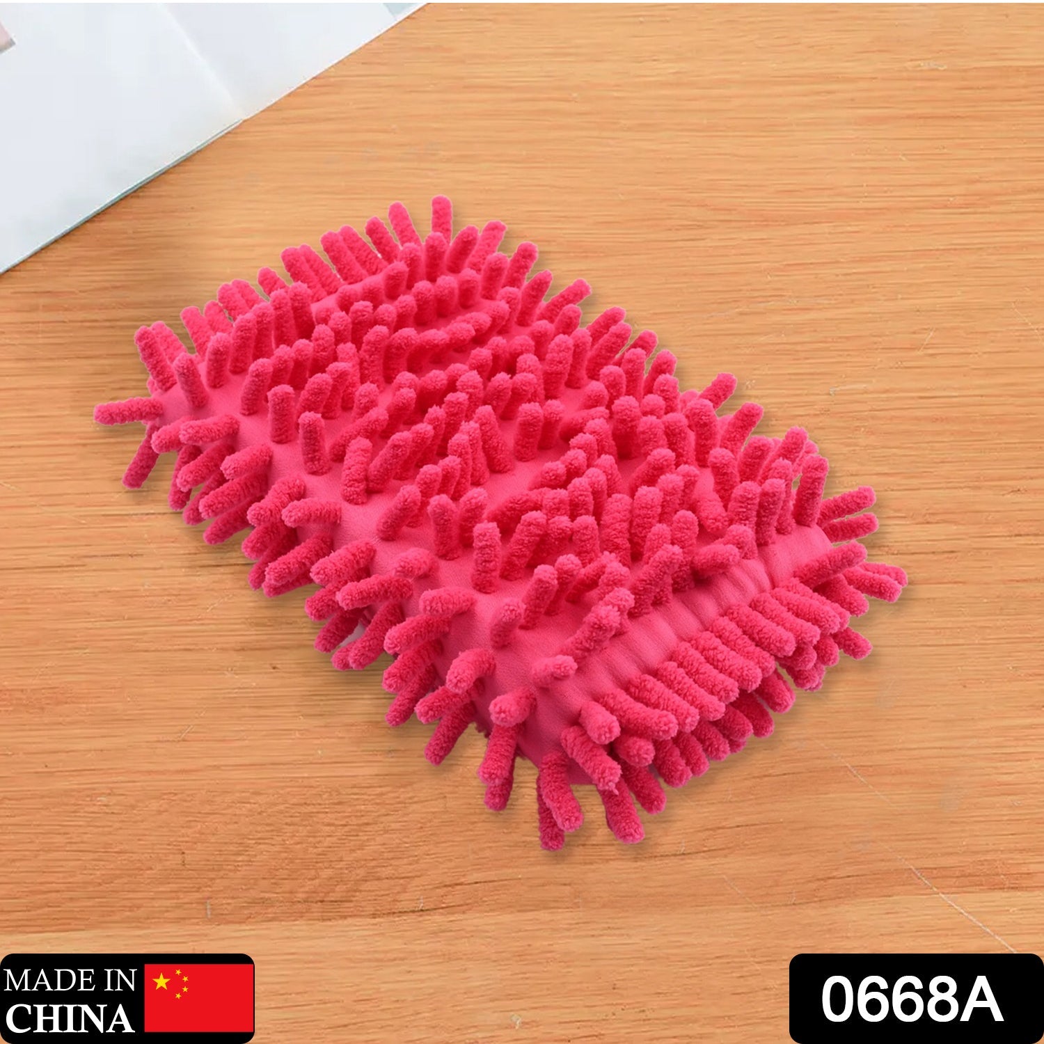 0668a Multipurpose Microfiber Duster Whiteboard Eraser  Washable Dry Eraser Board Eraser Cleaning Sponge for Chalk, Classroom Teacher Supplies, Home and Office, Car Washing Scratch-Free Microfiber Brushes