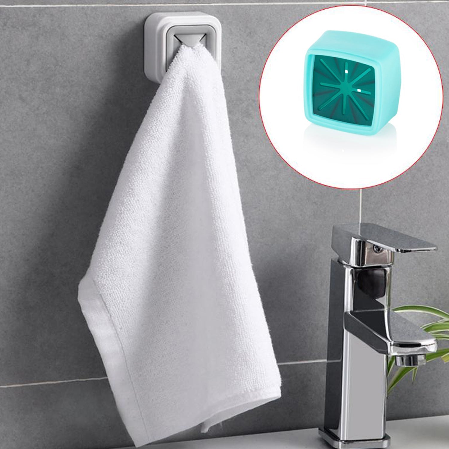 6146A 1PC TOWEL HOLDER MOSTLY USED IN ALL KINDS OF BATHROOM PURPOSES FOR  HANGING AND PLACING