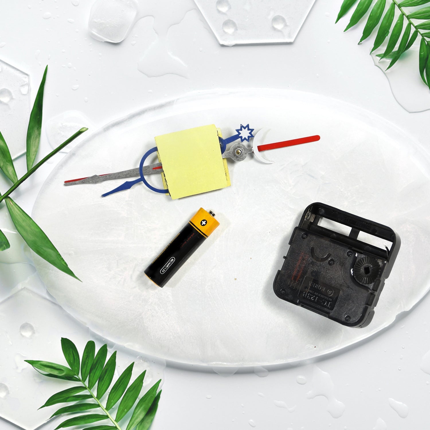 0603 Wall Sticker Restaurant Hotel Kitchen Home Wall Decoration Watch New Decorative Watch DeoDap