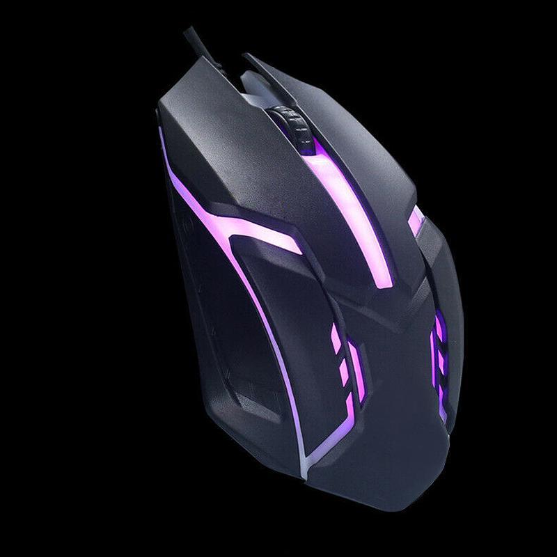 1424 Wired Gaming Mouse for Laptop and Desktop Computer PC For Faster Response Time - SkyShopy