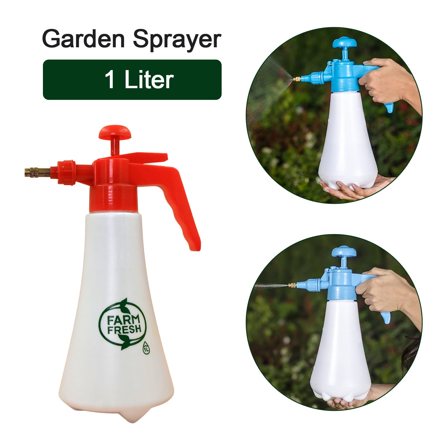 9023 1 litre Garden Sprayer used in all kinds of garden and park for sprinkling and showering purposes.