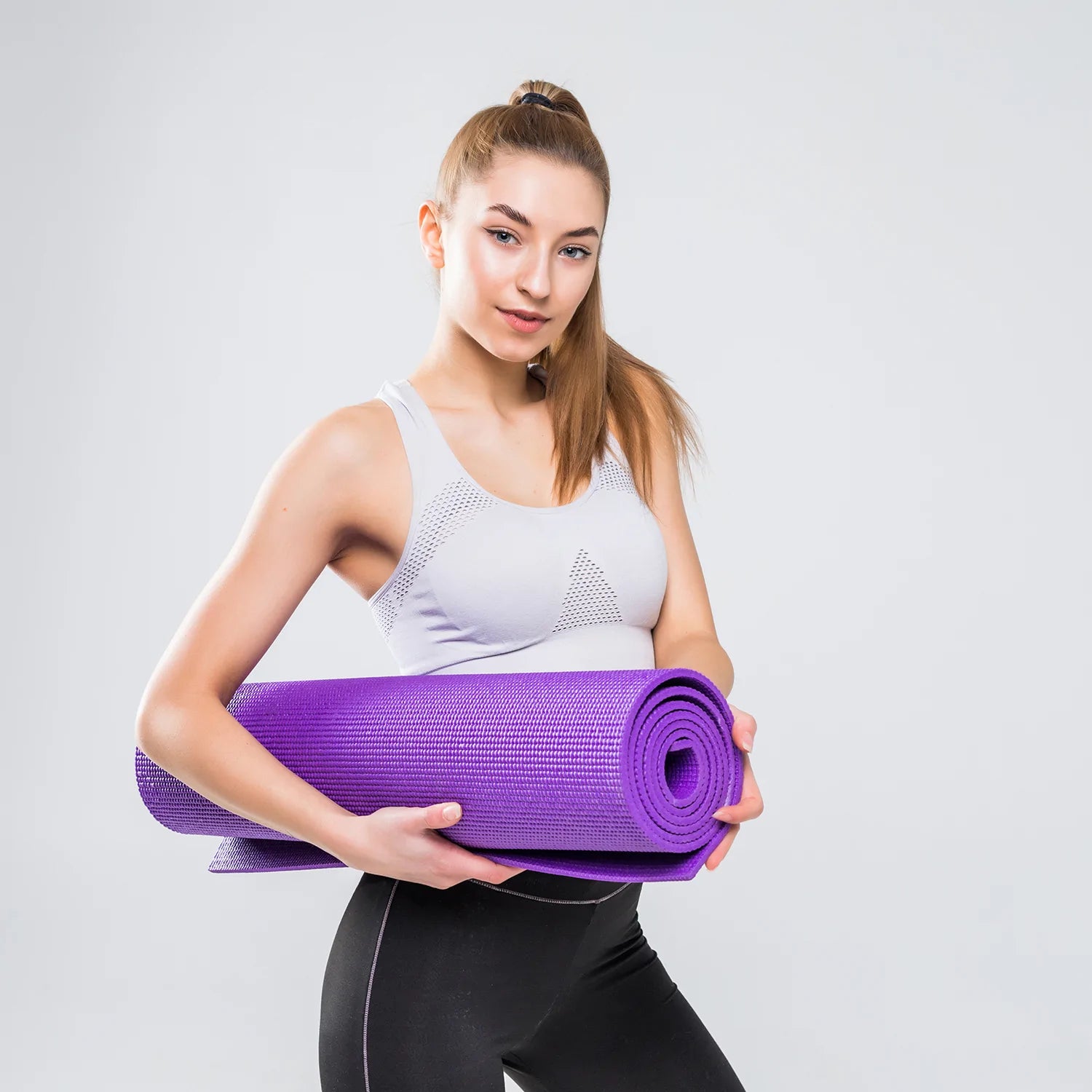 7401 Yoga Mat, Exercise Mat for Workout, Yoga Fitness Pilates and Meditation 