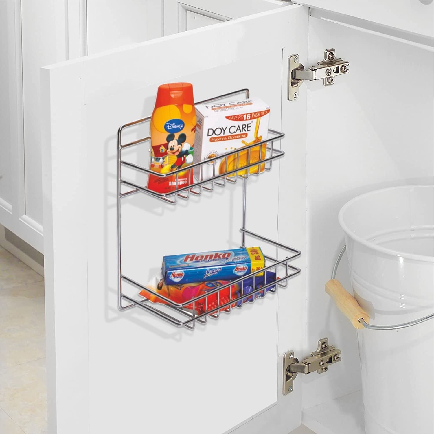 2790 Stainless steel Detergent Stand For Storing Detergent Powders And All. DeoDap