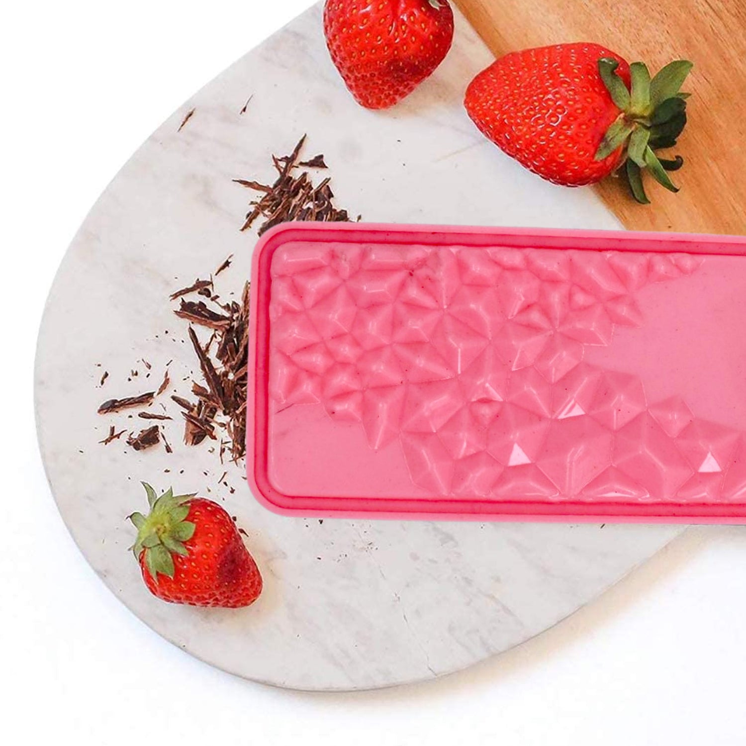 4887 Diamond Flexible Silicone Mold Candy Chocolate Cake Jelly Mould DeoDap