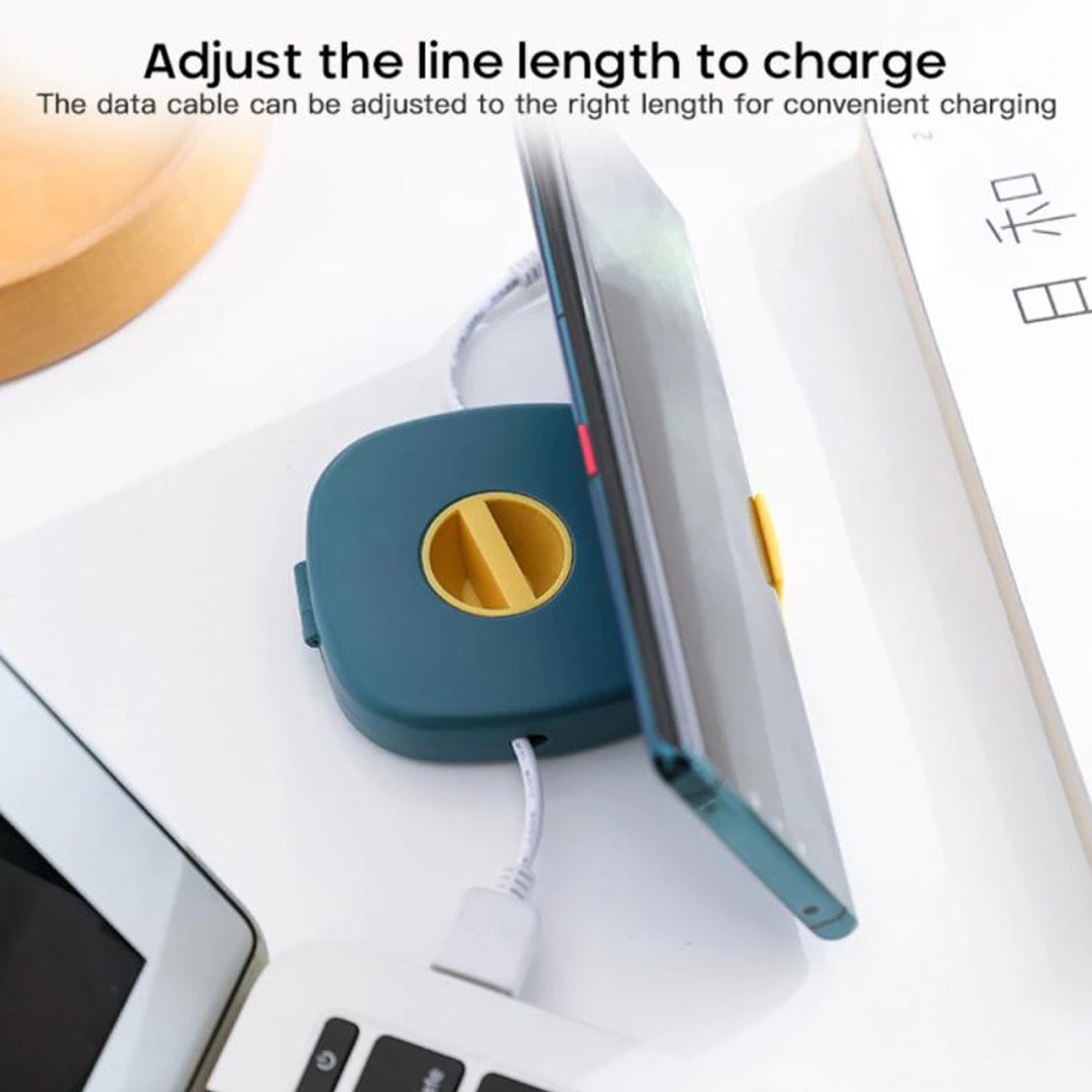 6184 Portable Cable Storage For Folding Of Usb Cables Easily And Can Travel With Them Easily. DeoDap
