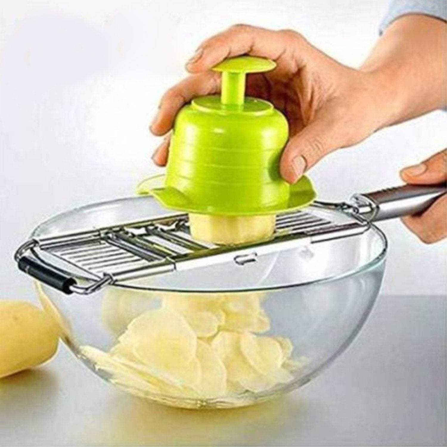 2598 Multipurpose 3 in1 Stainless Steel Grater and Slicer
