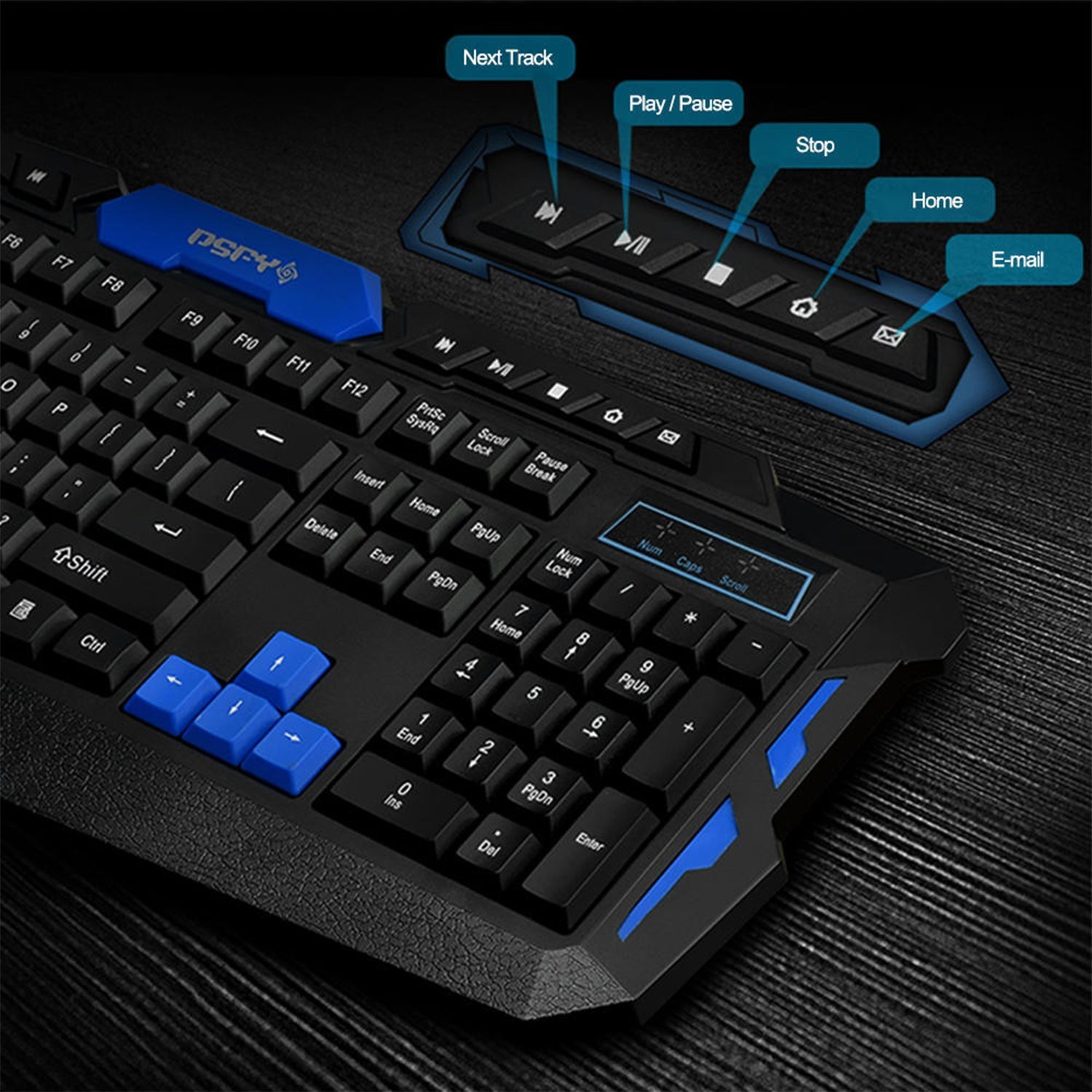 6158 Wireless Keyboard M Set used by gamers for playing heavy games perfectly without any problem and all.