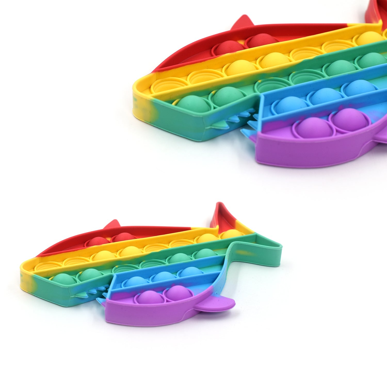 4902 Shark Fidget Toys, Push Pop Bubble Fidget Sensory Toy DeoDap