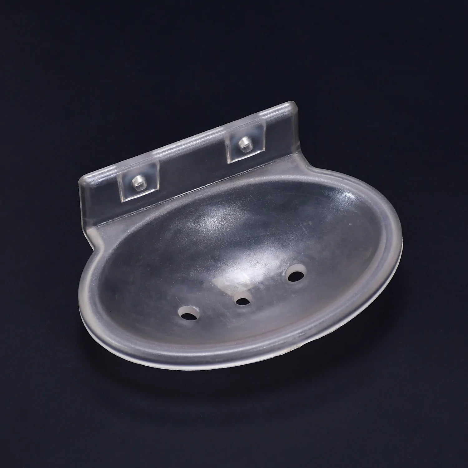 7651 Single Soap Dish Round For Bathroom Use DeoDap