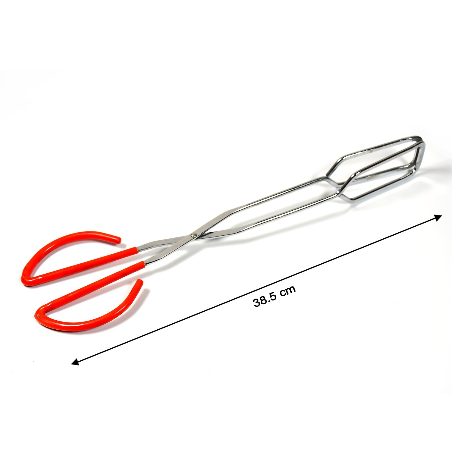 2984 Kitchen Baking BBQ Heat Resistant Cooking Food Clip with Silicone Tips Tong 1pc. DeoDap