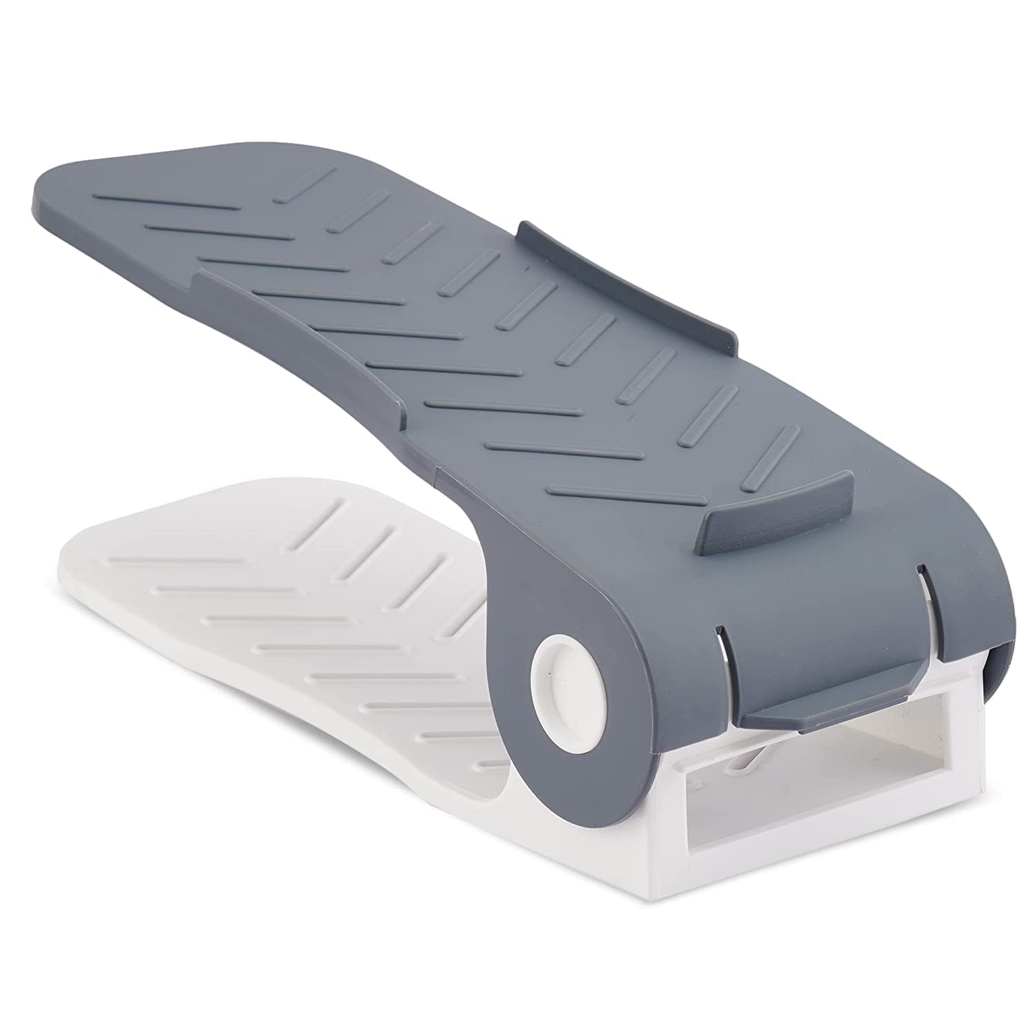 1329 Adjustable Plastic Shoe Organizers, Adjustable Shoe Slots