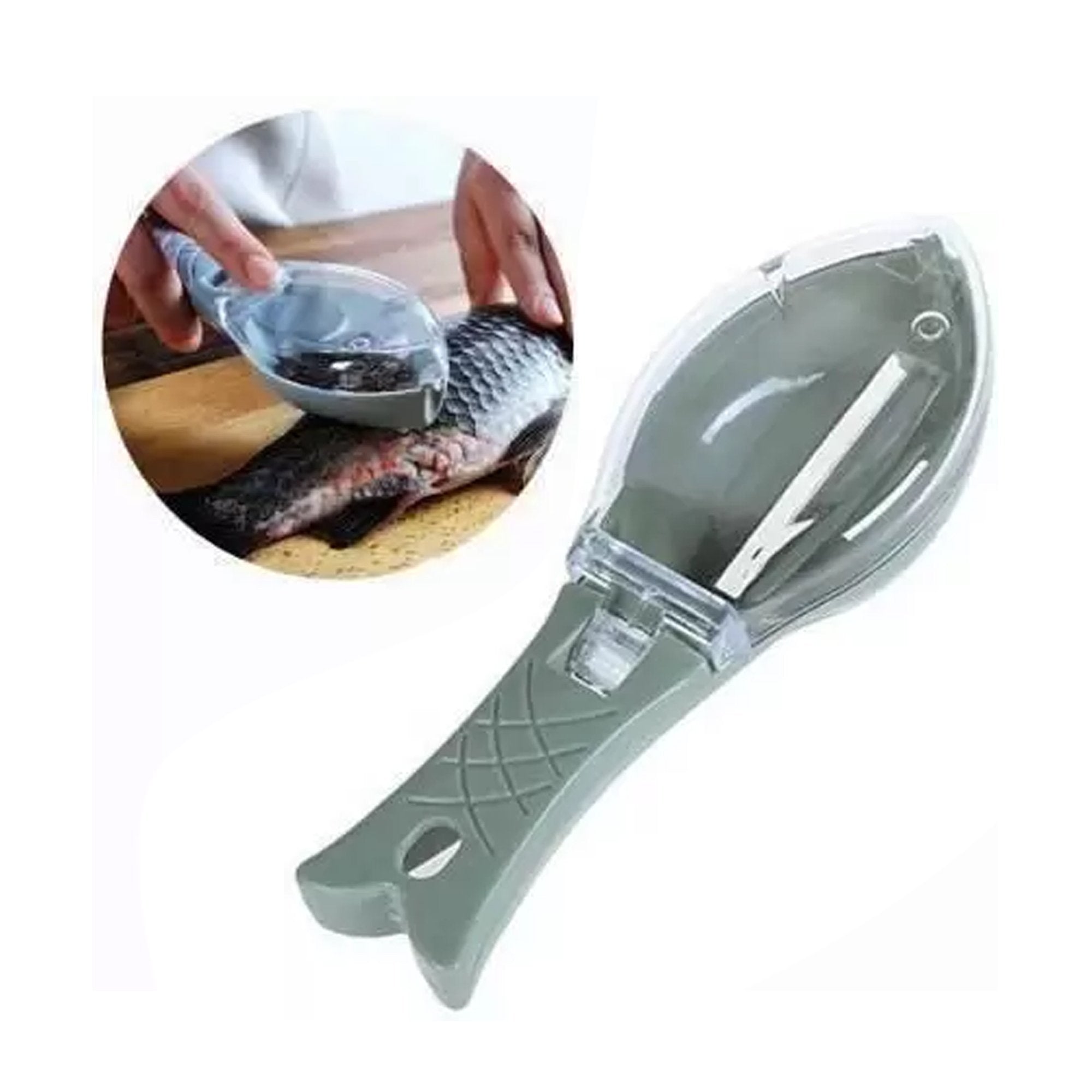2371 Fish Scale Scraper Peeler Fish Tools Kitchen - SkyShopy