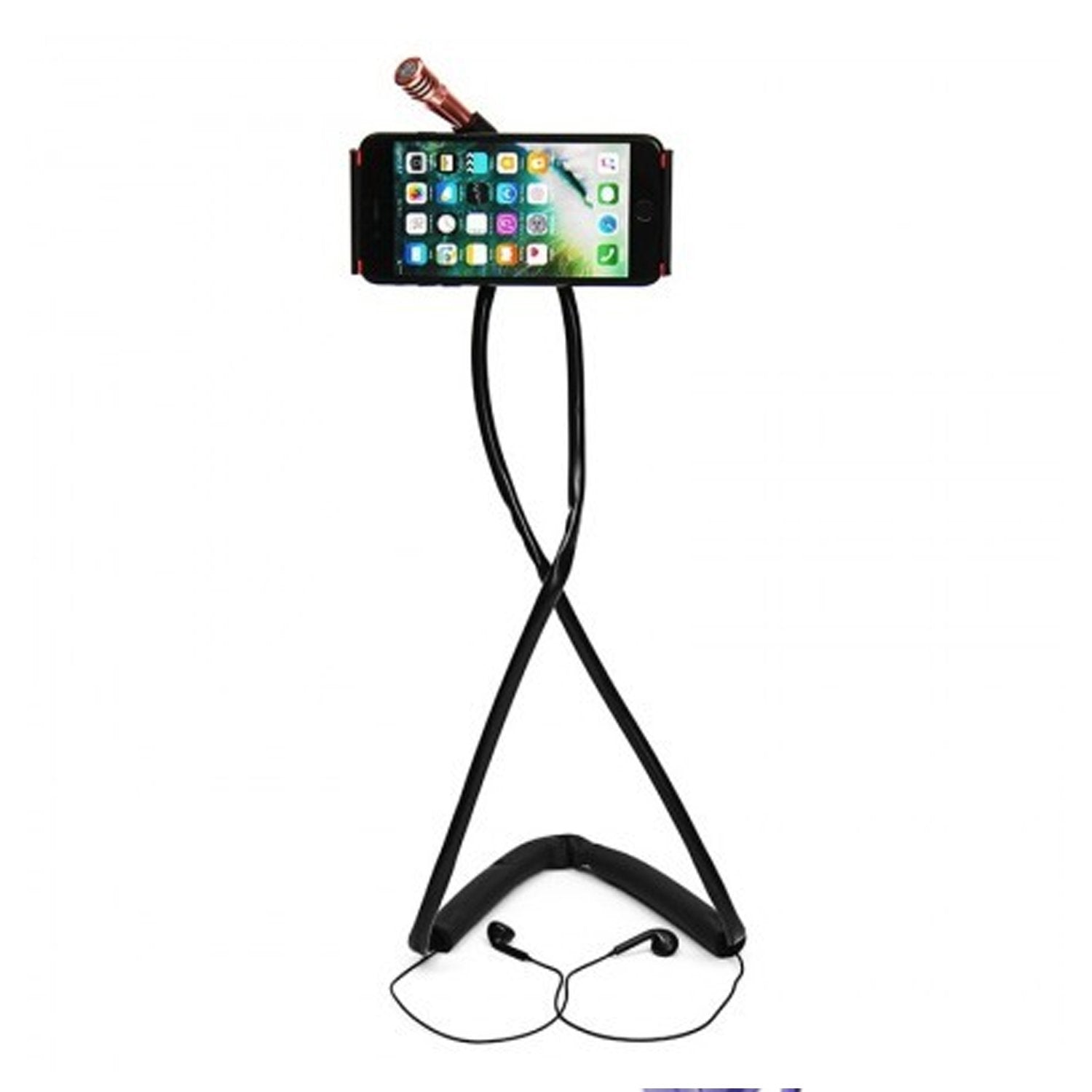6016 Phone Neck Holder, Lazy Neck Phone Mount to Free Your Hands ( with Box)