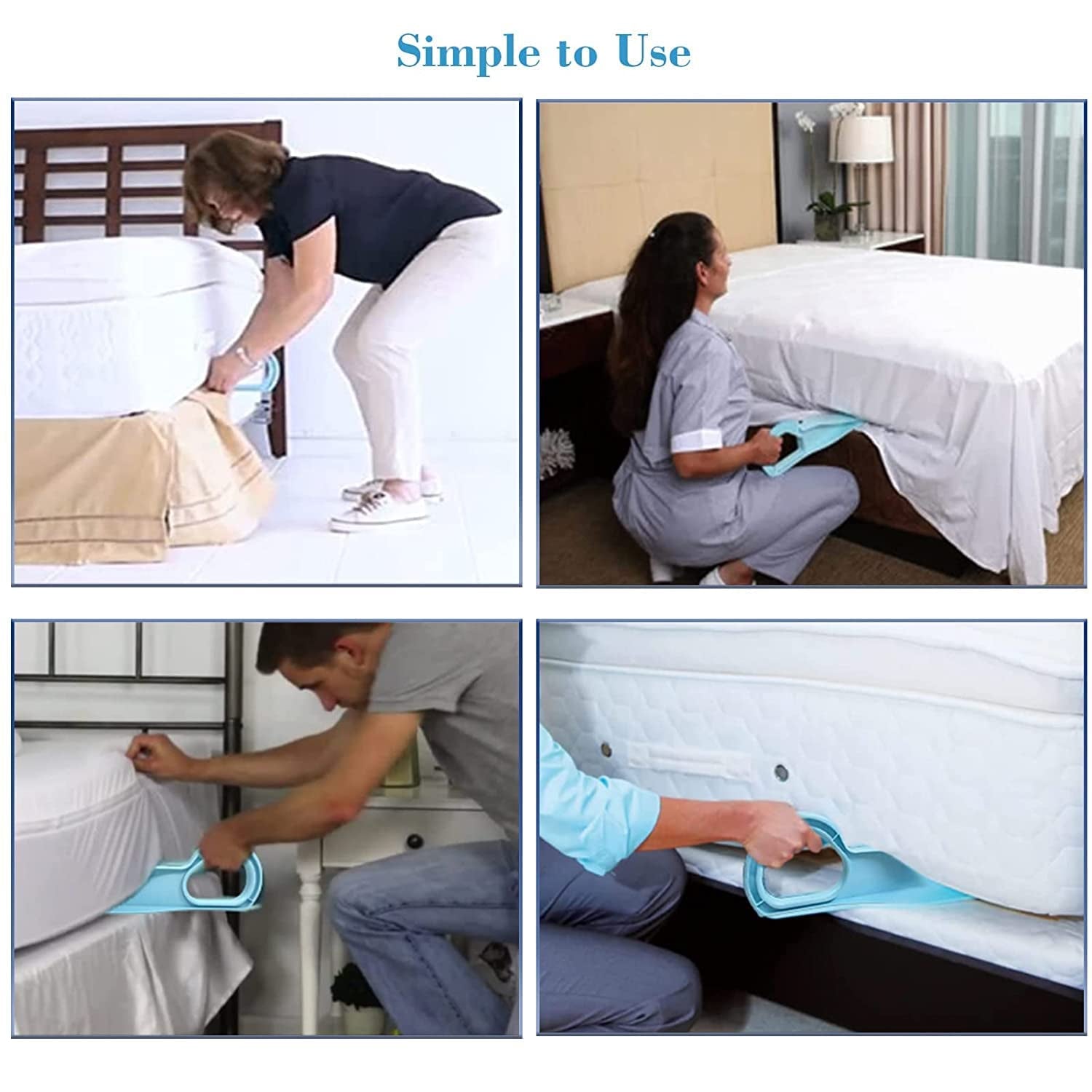 9013s Mattress Lifter Bed Making & Change Bed Sheets Instantly helping Tool ( 1 pc ) DeoDap