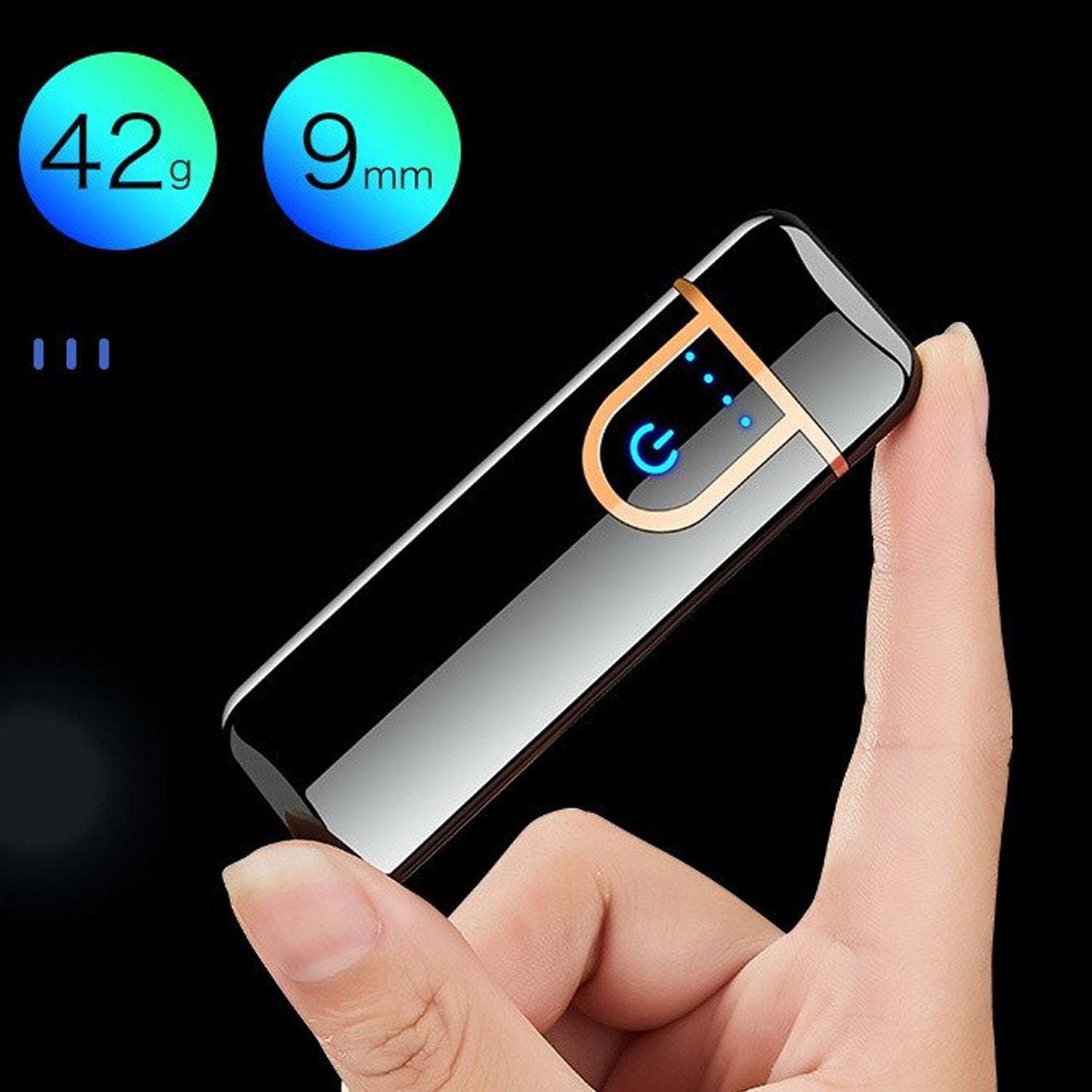 1772 Smart Finger Arc Lighter USB Rechargeable Lighter