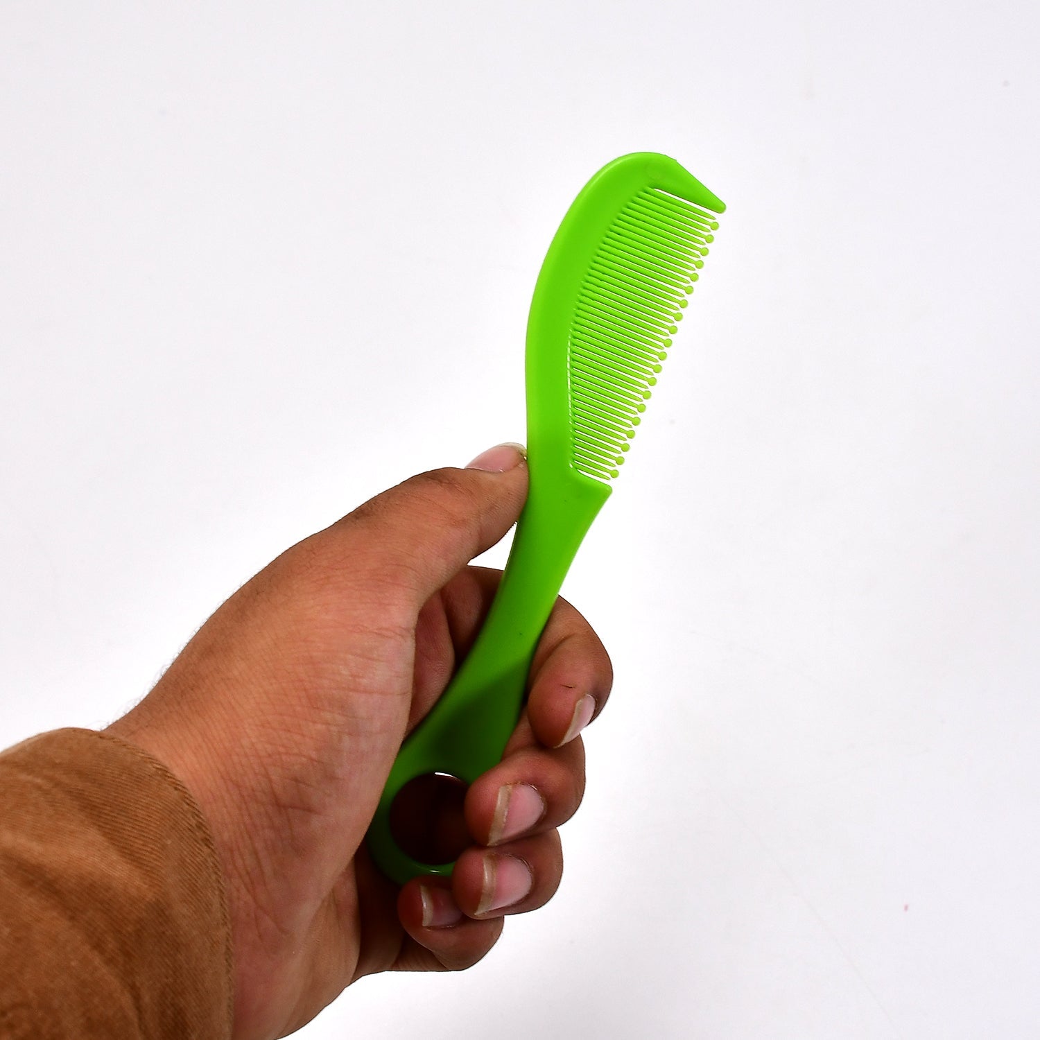 6492 1pc Plastic Rounded Lobes Soft Bristle Baby Soft Hair Brush (Multi-Design) DeoDap