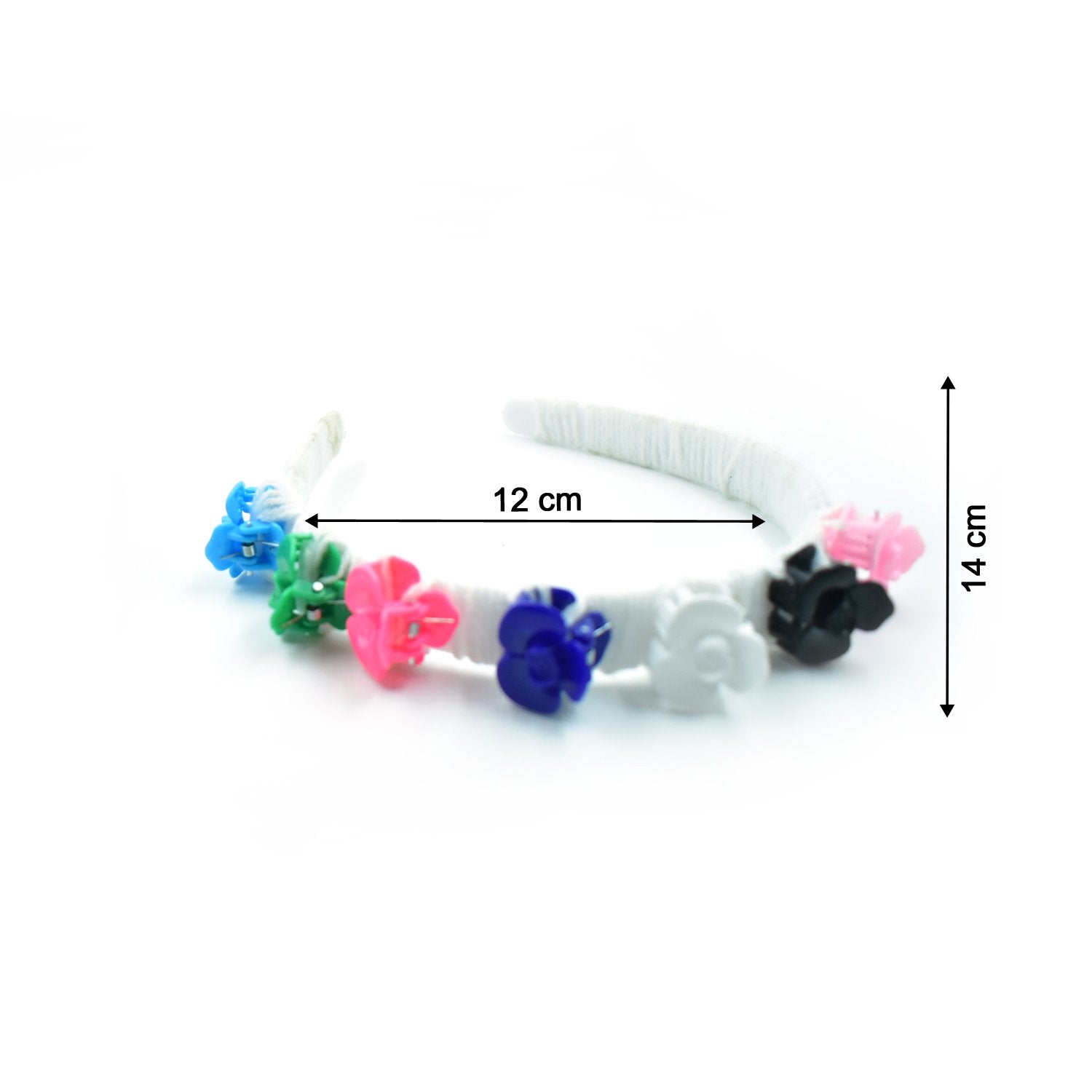 7309 Hair Styling Headband Hair Hoop Hair Band (Multicolour)