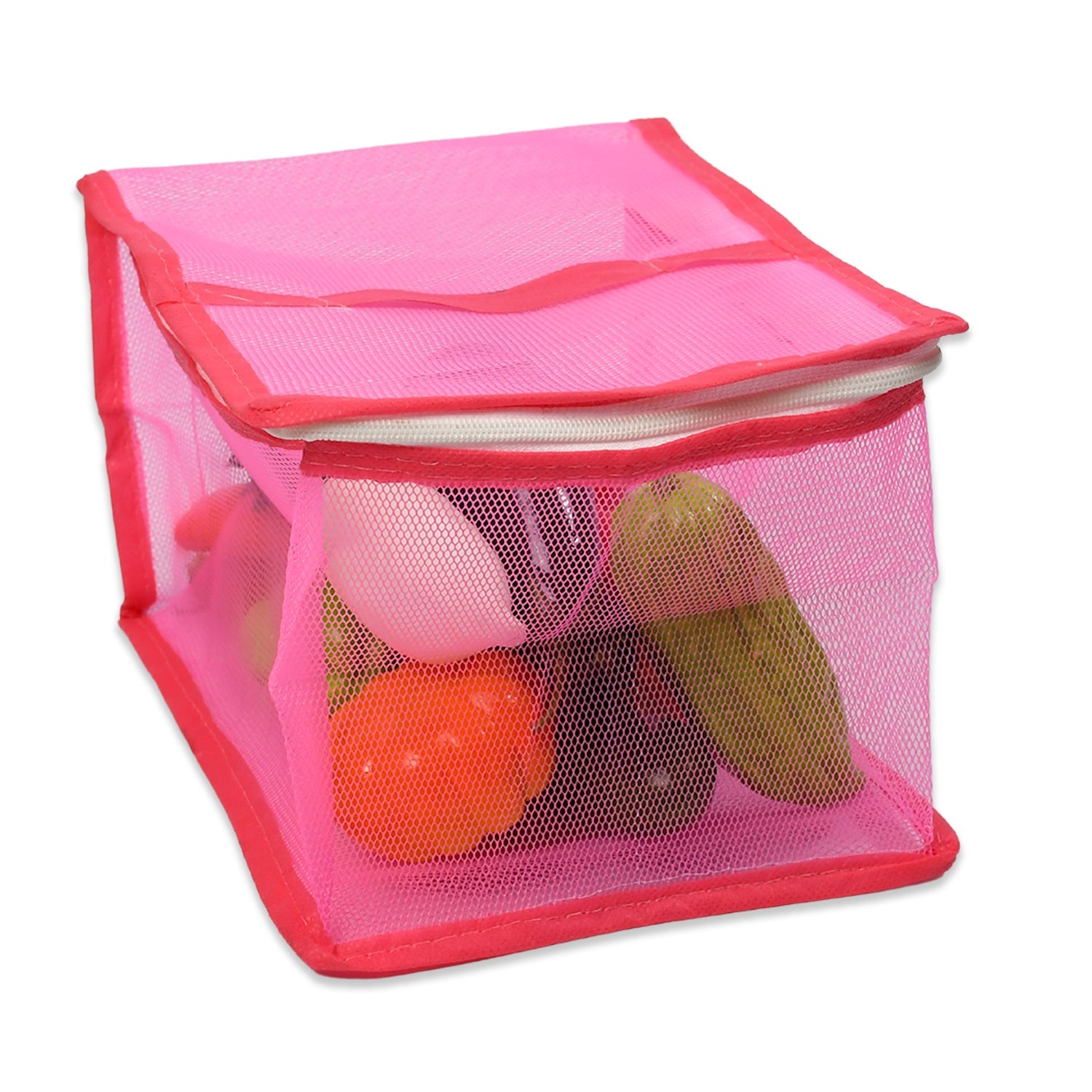 5303 Nylon Fruit Bag Foldable Bag Is Protect Your Fruit Bag All Type Use Bag For Home & Kitchen Use DeoDap
