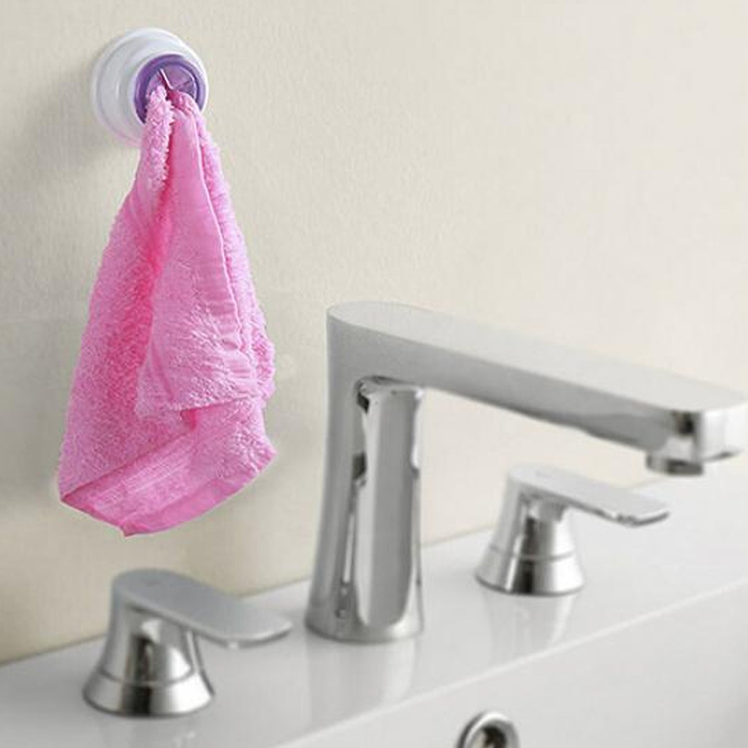 6146A 1PC TOWEL HOLDER MOSTLY USED IN ALL KINDS OF BATHROOM PURPOSES FOR HANGING AND PLACING TOWELS FOR EASY TAKE-IN AND TAKE-OUT PURPOSES (MOQ :-12 Pc)