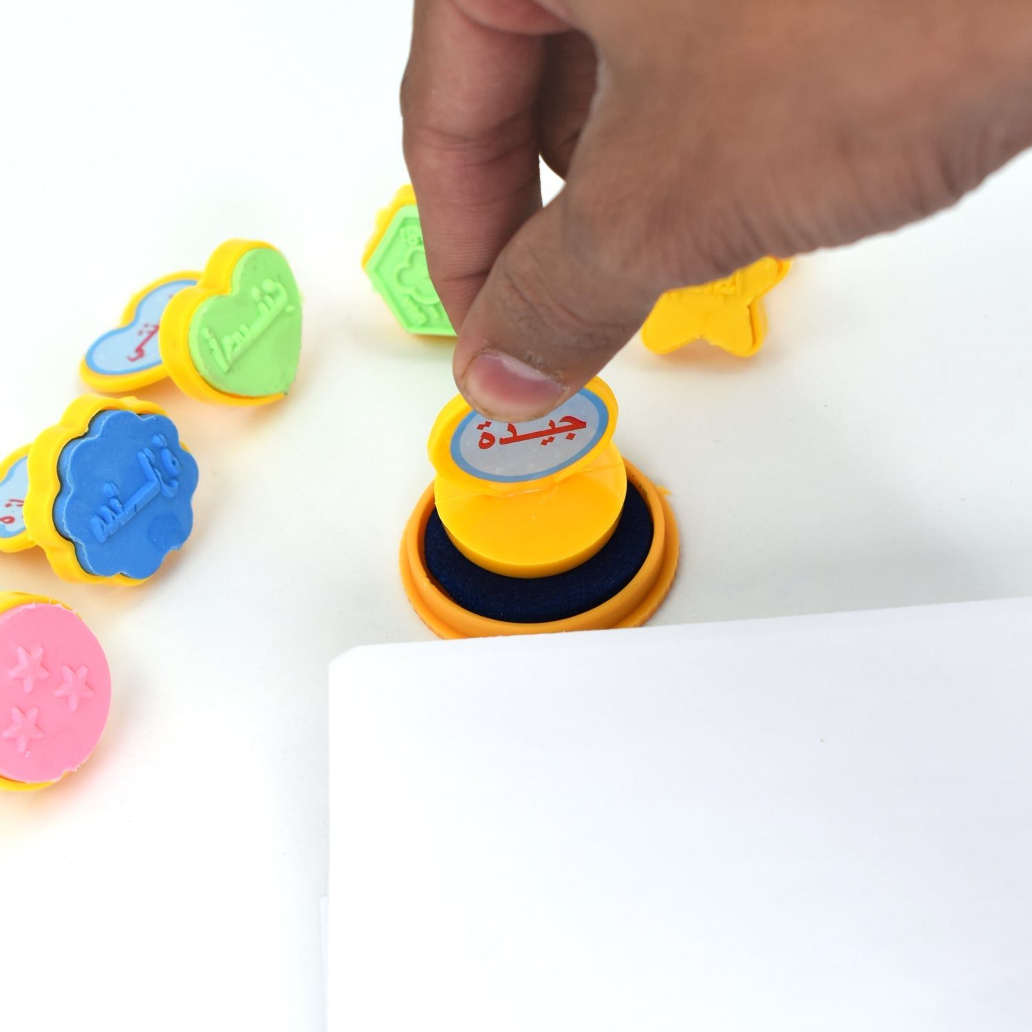 4802 Unique Different Shape Stamps 7 pieces for Kids Motivation and Reward Theme Prefect Gift for Teachers, Parents and Students (Multicolor) freeshipping - DeoDap